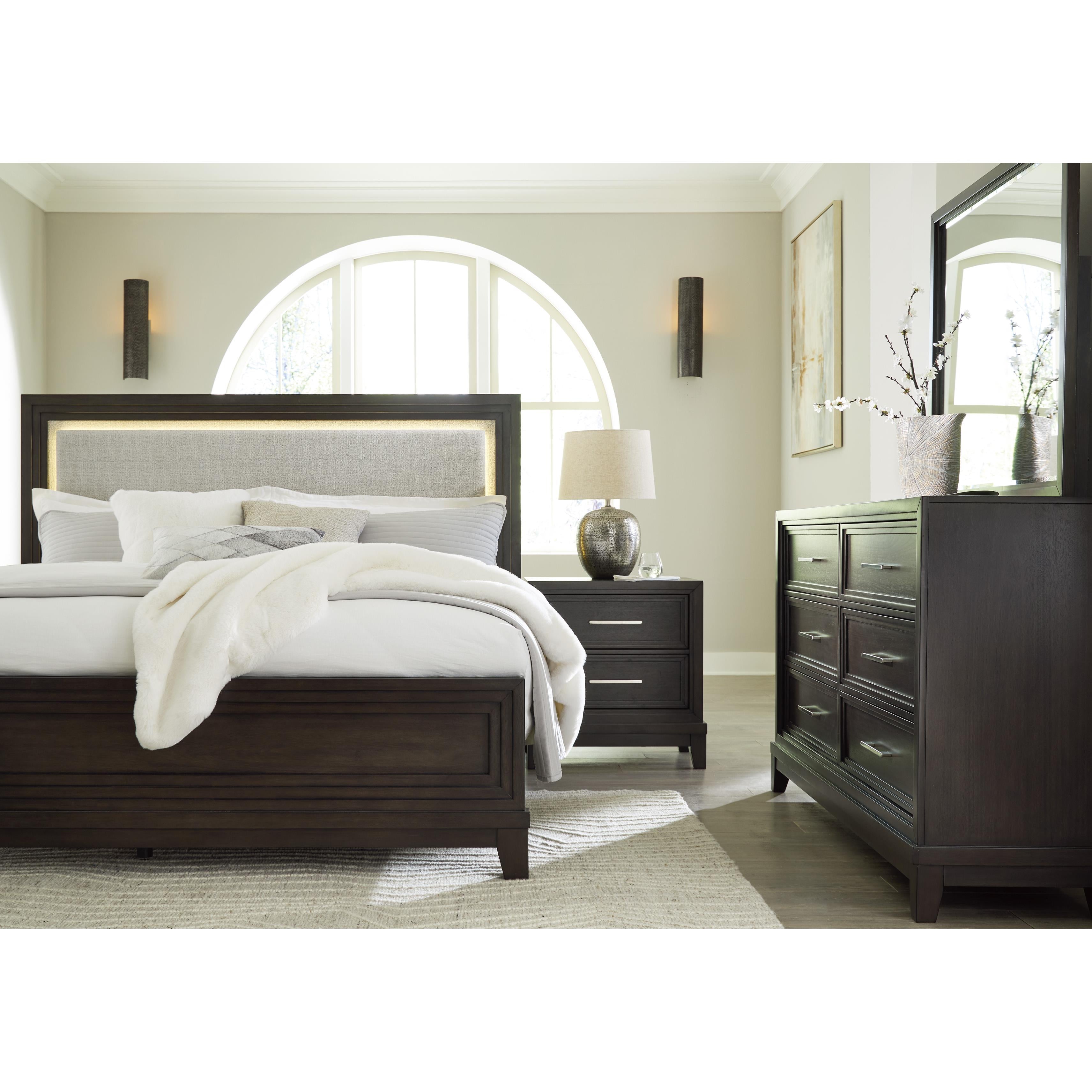  Signature Design by Ashley Neymorton B618-92 Two Drawer Night Stand IMAGE 9