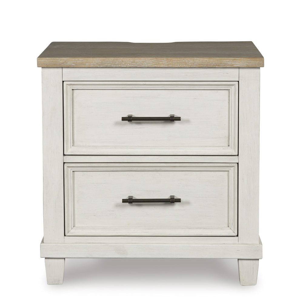  Benchcraft Shaybrock B683-92 Two Drawer Night Stand IMAGE 3
