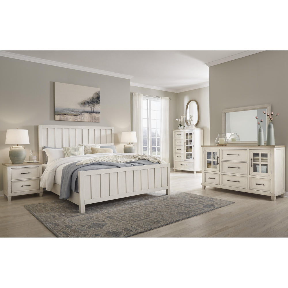 Benchcraft Shaybrock B683B1 Dresser and Mirror IMAGE 5