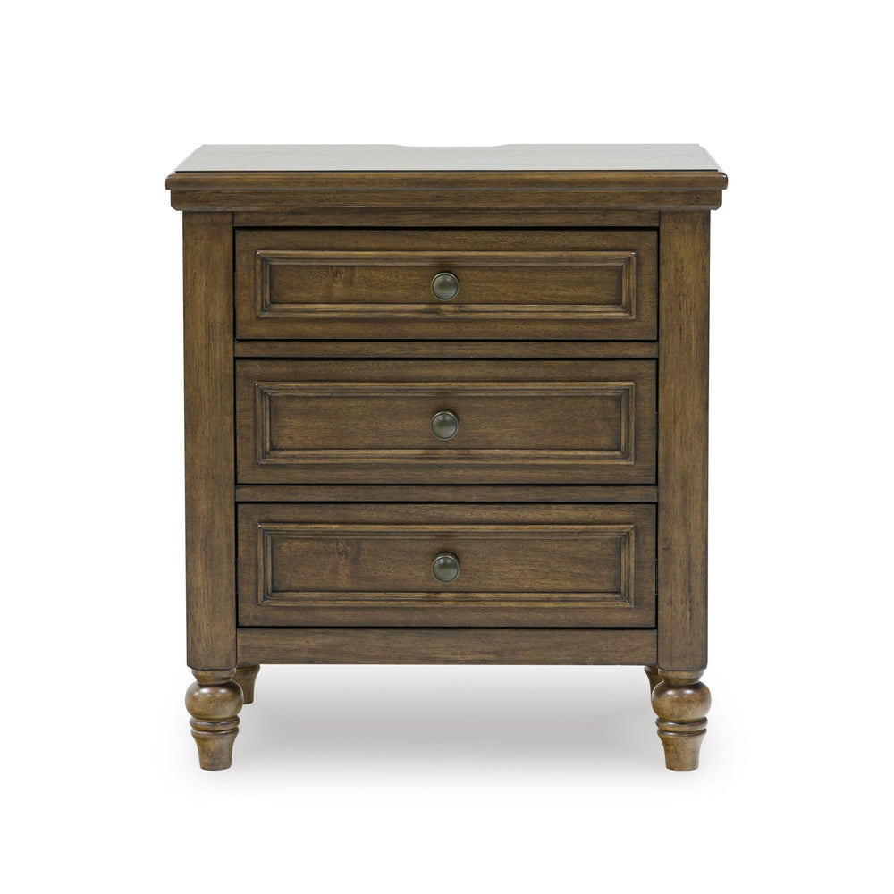  Benchcraft Sturlayne B787-93 Three Drawer Night Stand IMAGE 3