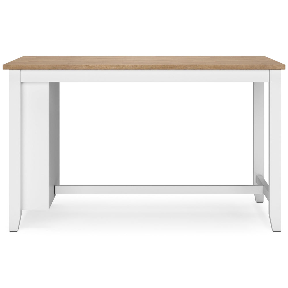  Signature Design by Ashley Gesthaven D398-13 Rectangular Dining Room Counter Table IMAGE 2