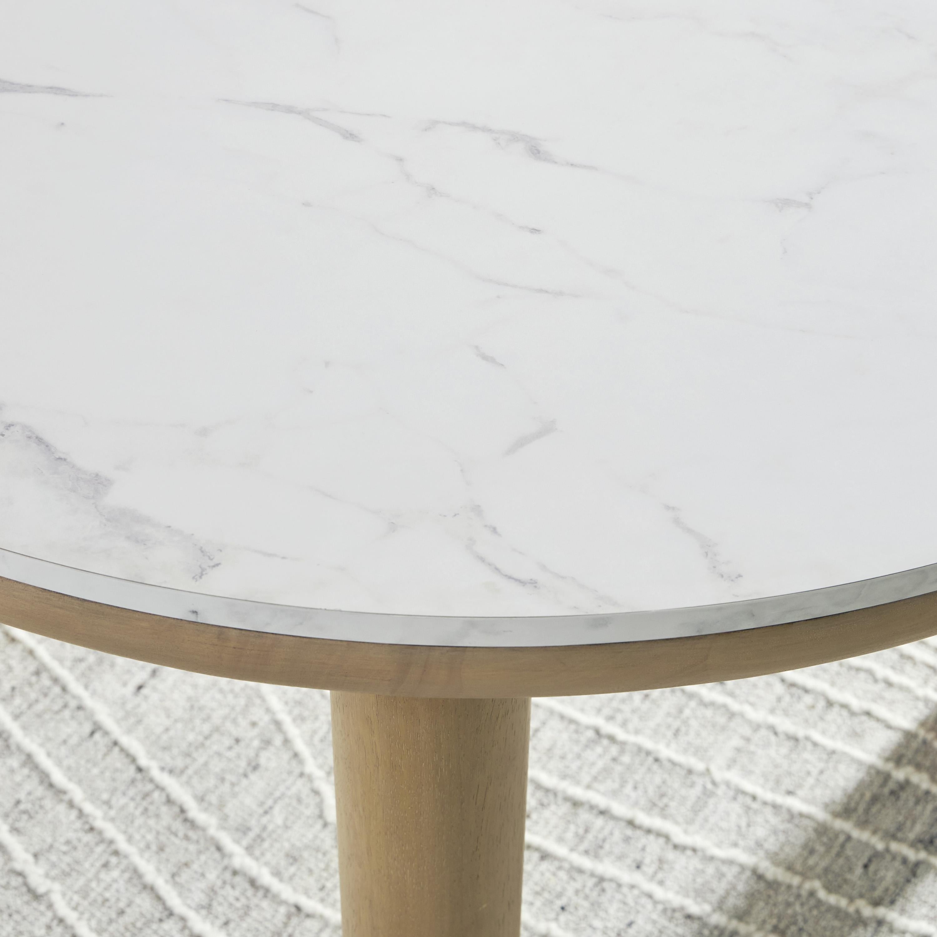 Signature Design by Ashley Sawdyn D427-15 Round Dining Room Table IMAGE 5