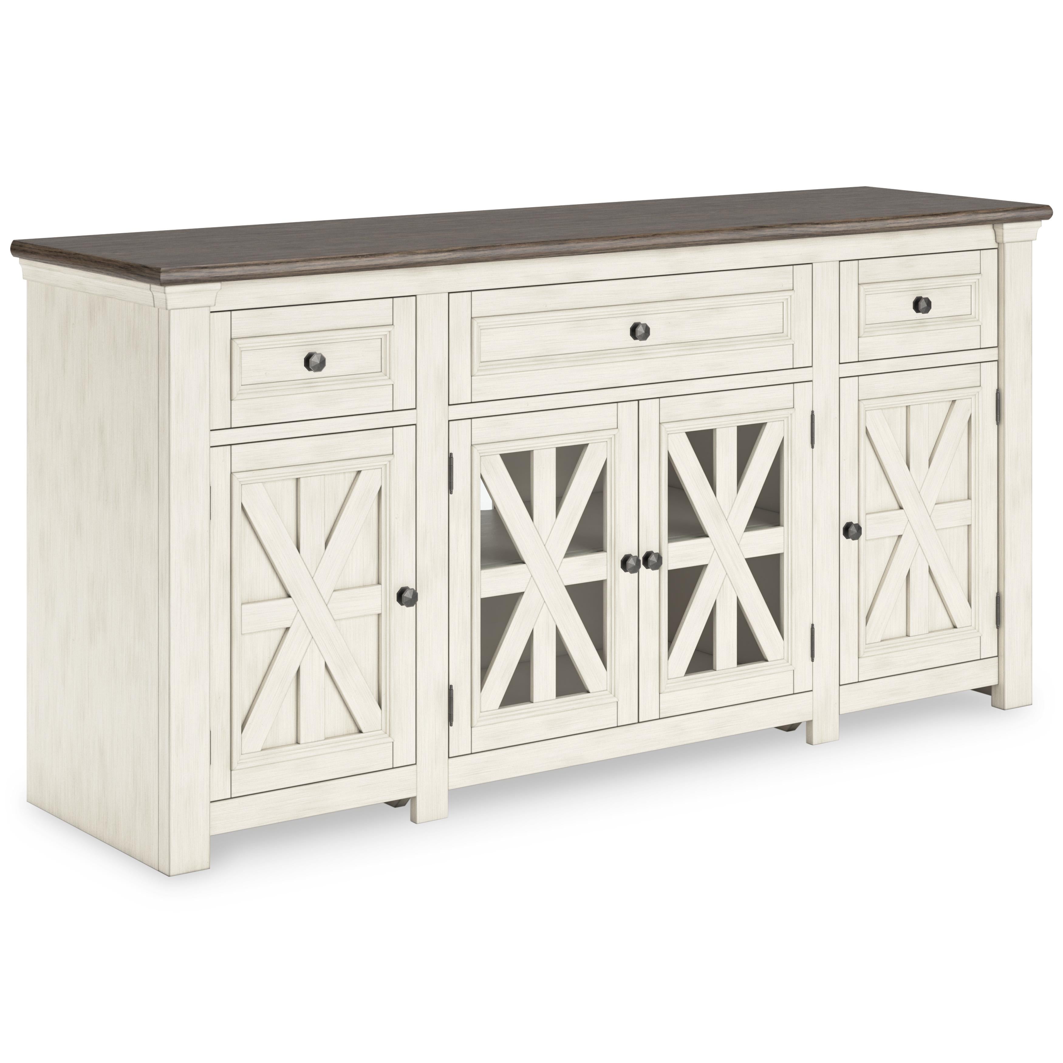  Signature Design by Ashley Bolanburg W647-68 Extra Large TV Stand IMAGE 1