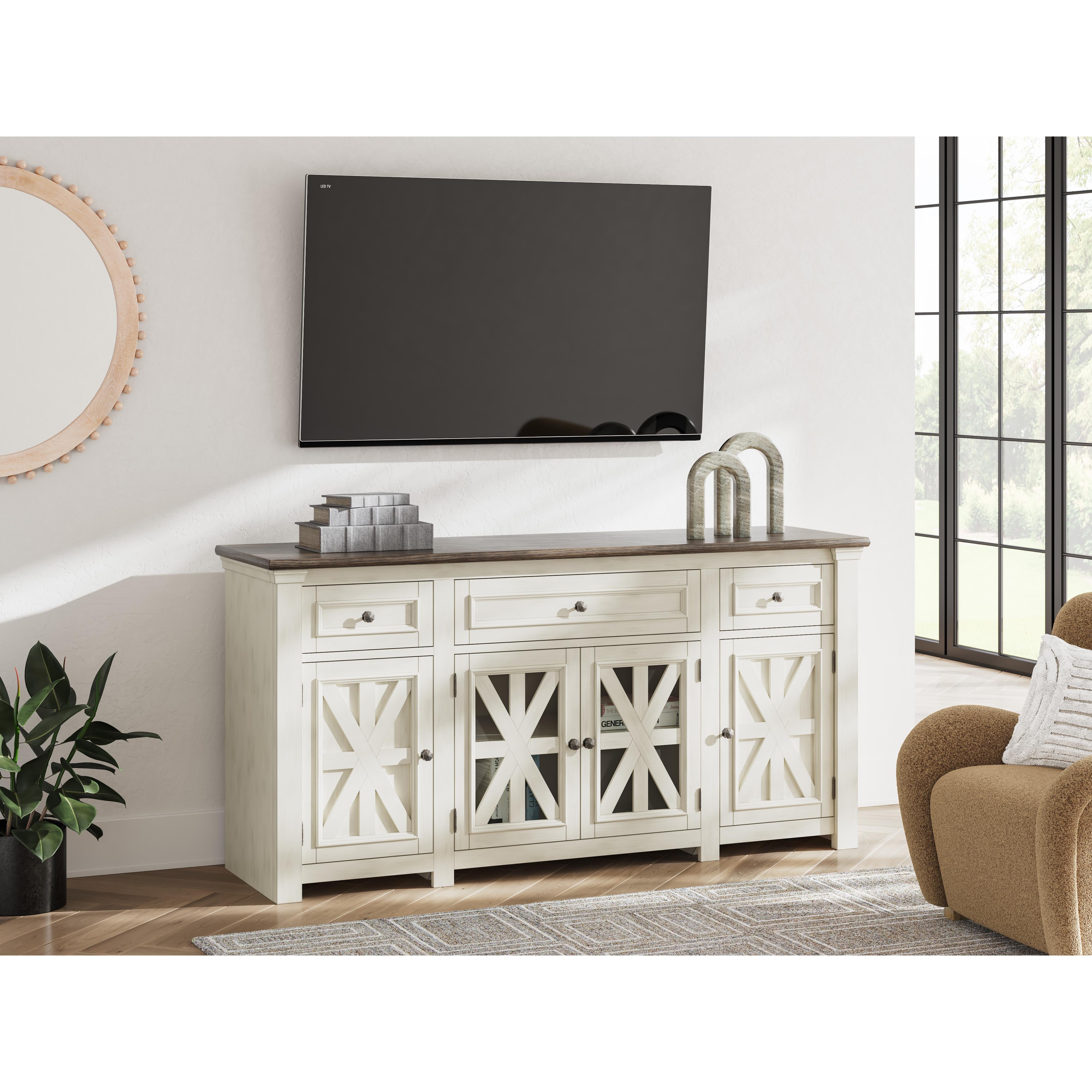  Signature Design by Ashley Bolanburg W647-68 Extra Large TV Stand IMAGE 7
