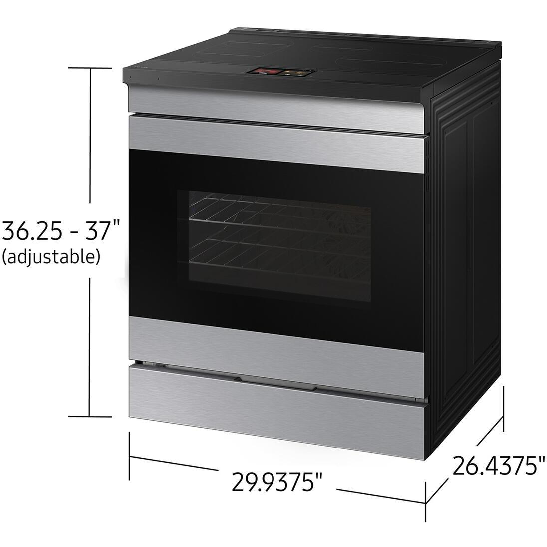  Samsung 6.3 cu. ft. Bespoke AI Slide-In Induction Range NSI6DG9900SR/AC IMAGE 11