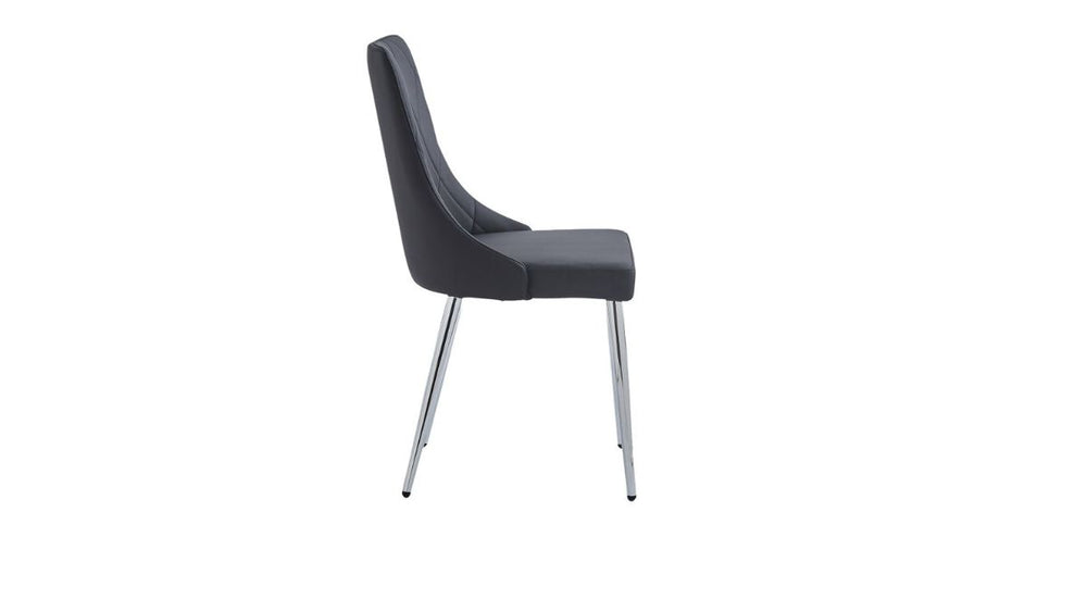 WORLDWIDE HOME FURNISHINGS DEVO DINING CHAIR (SET OF 2)