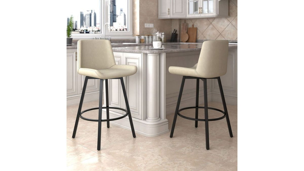WORLDWIDE HOME FURNISHINGS FERN COUNTER STOOL (SET OF 2)