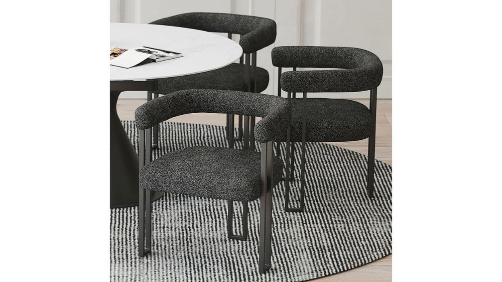 WORLDWIDE HOME FURNISHINGS SCARLET DINING CHAIR (SET OF 2)