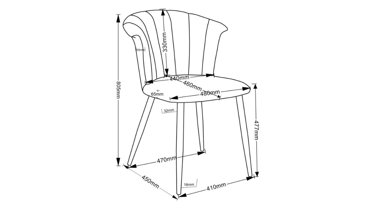 STARK/ORCHID 7PC DINING SET