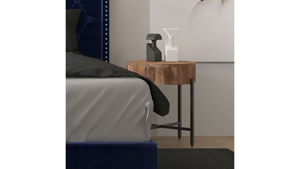 WORLDWIDE HOME FURNISHINGS BLOX END TABLE