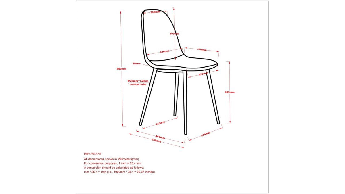 CONRAD/LYNA 5PC DINING SET