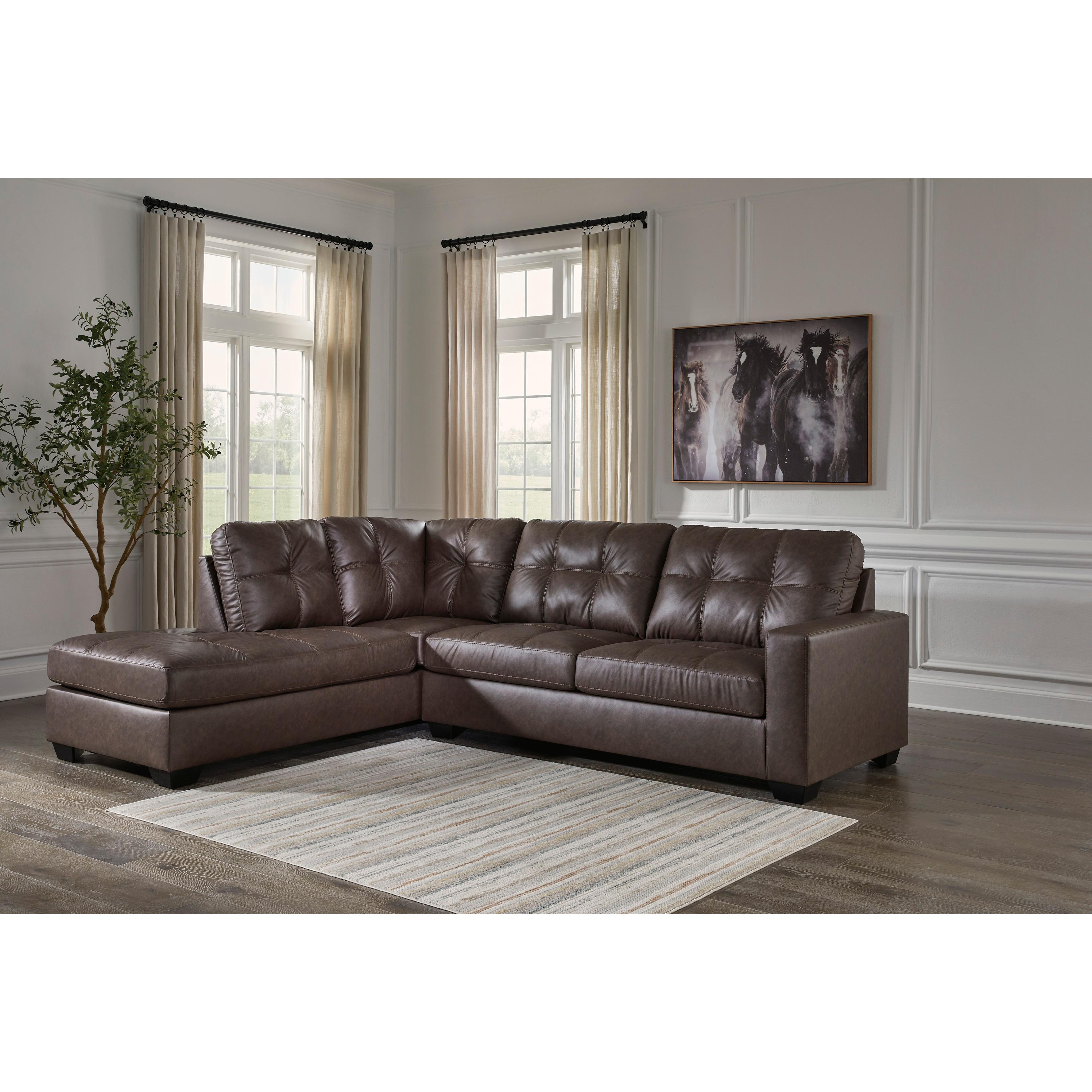  Benchcraft Barlin Mills 17003S1 2 pc Sectional with Chaise IMAGE 3