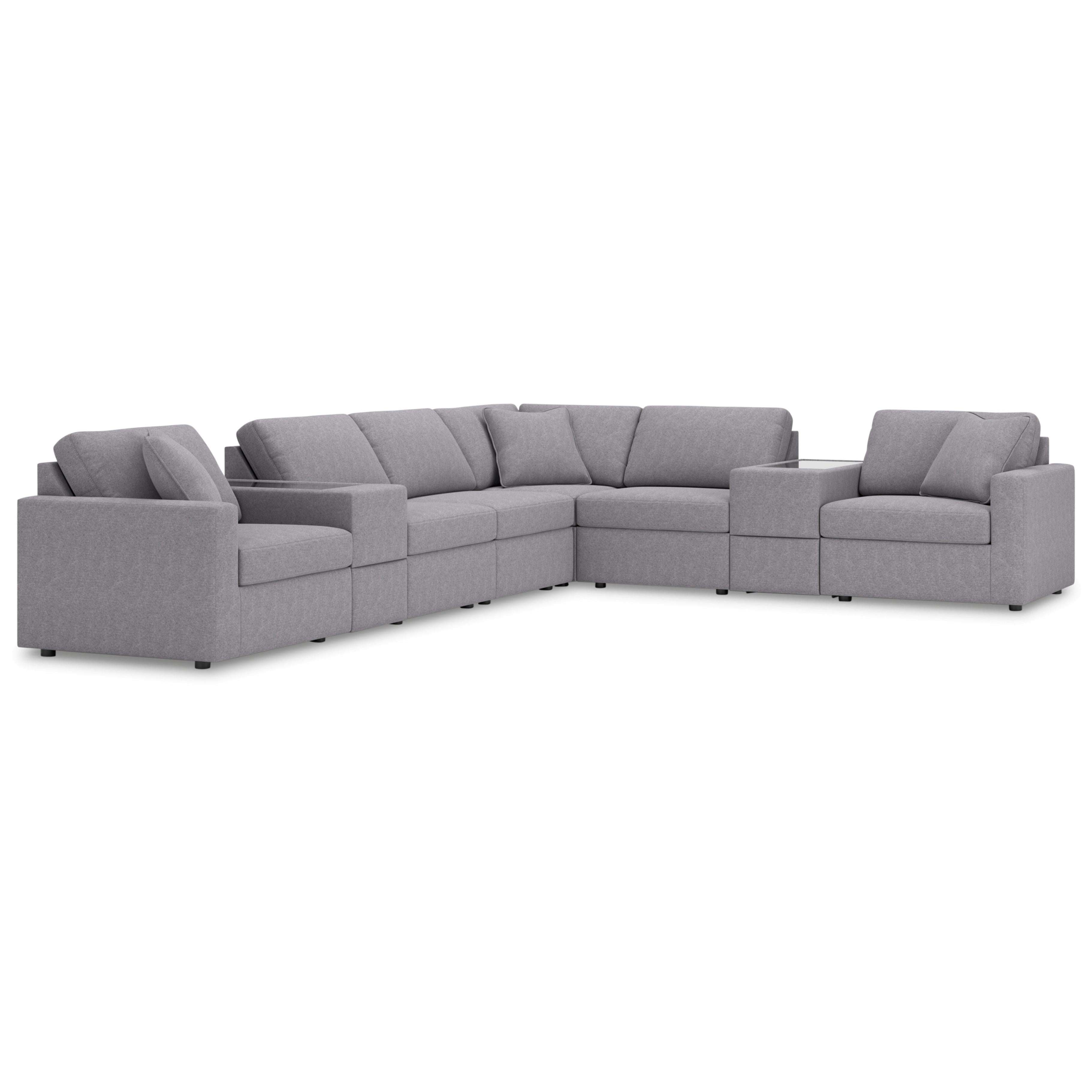  Signature Design by Ashley Modmax 92104S11 8 pc Sectional IMAGE 1
