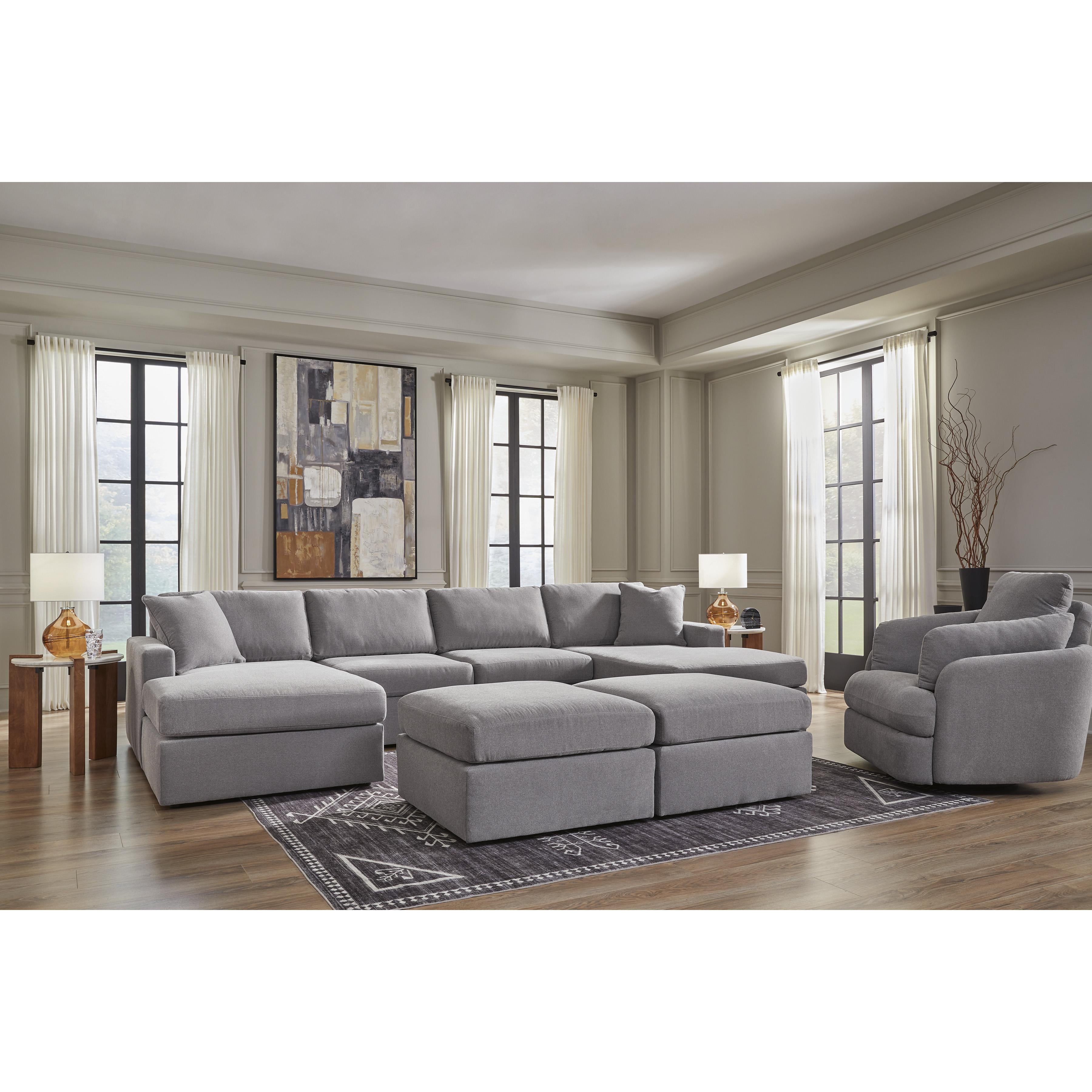  Signature Design by Ashley Modmax 92104S19 4 pc Pit Sectional IMAGE 14