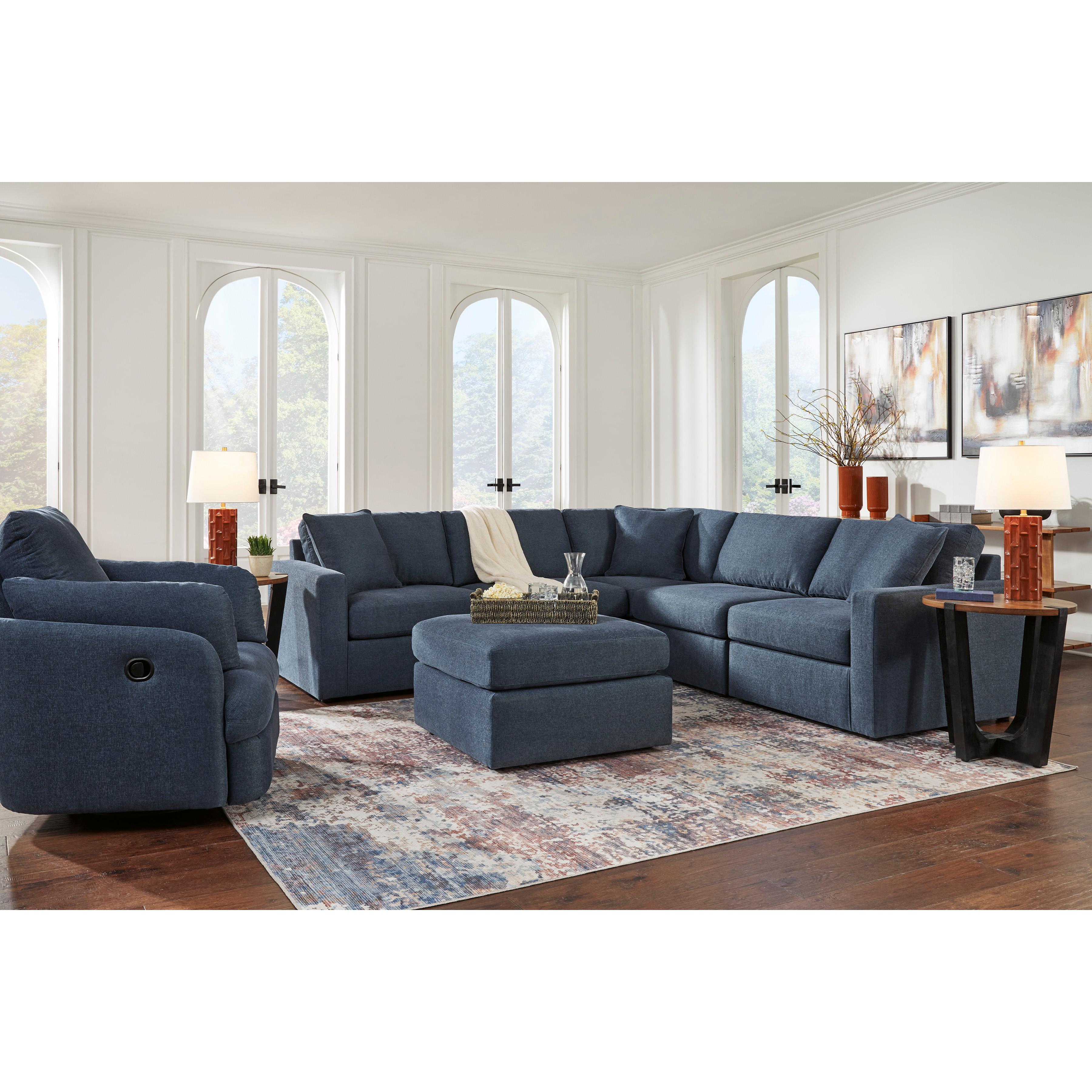  Signature Design by Ashley Modmax 92121S6 5 pc Sectional IMAGE 6