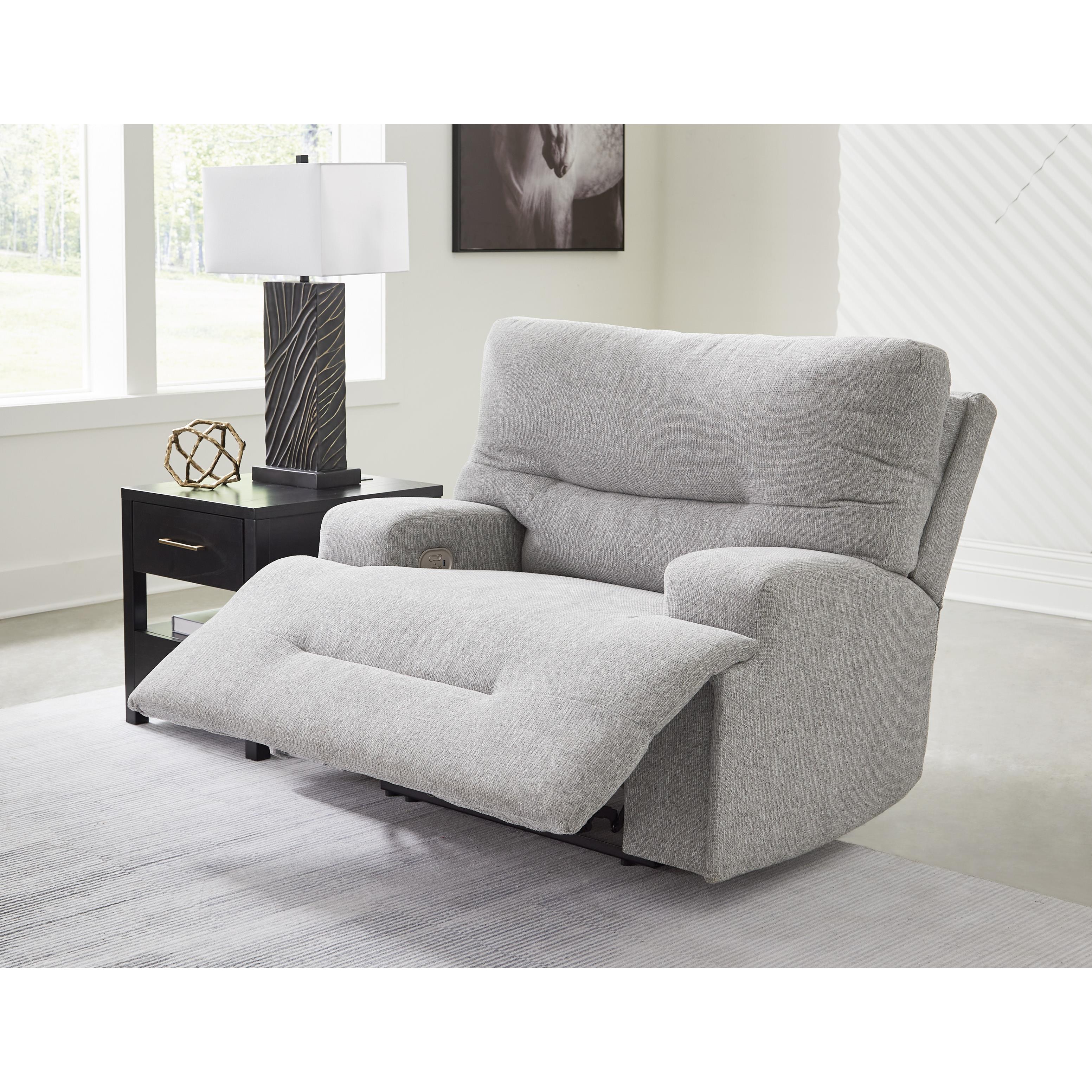  Signature Design by Ashley Acklen Place 9360582 Wide Seat Power Recliner IMAGE 8