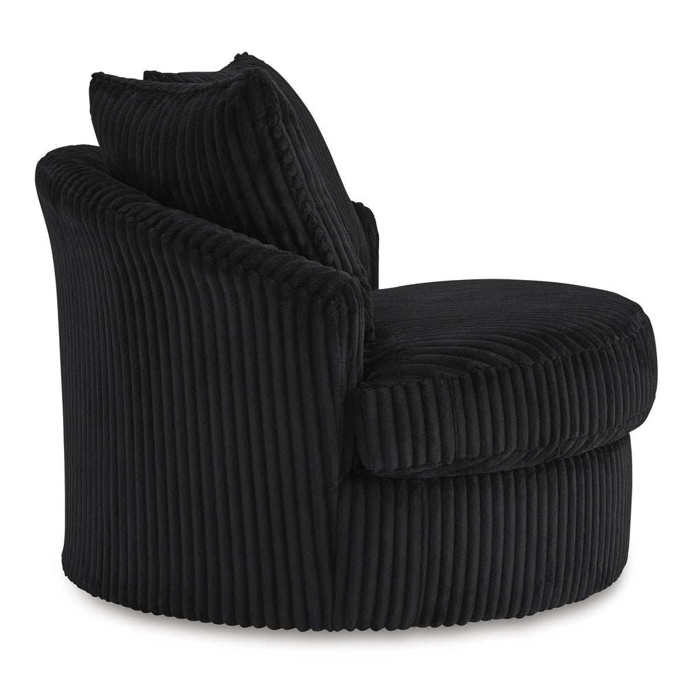  Signature Design by Ashley Gramwell A3000725 Swivel Accent Chair IMAGE 3