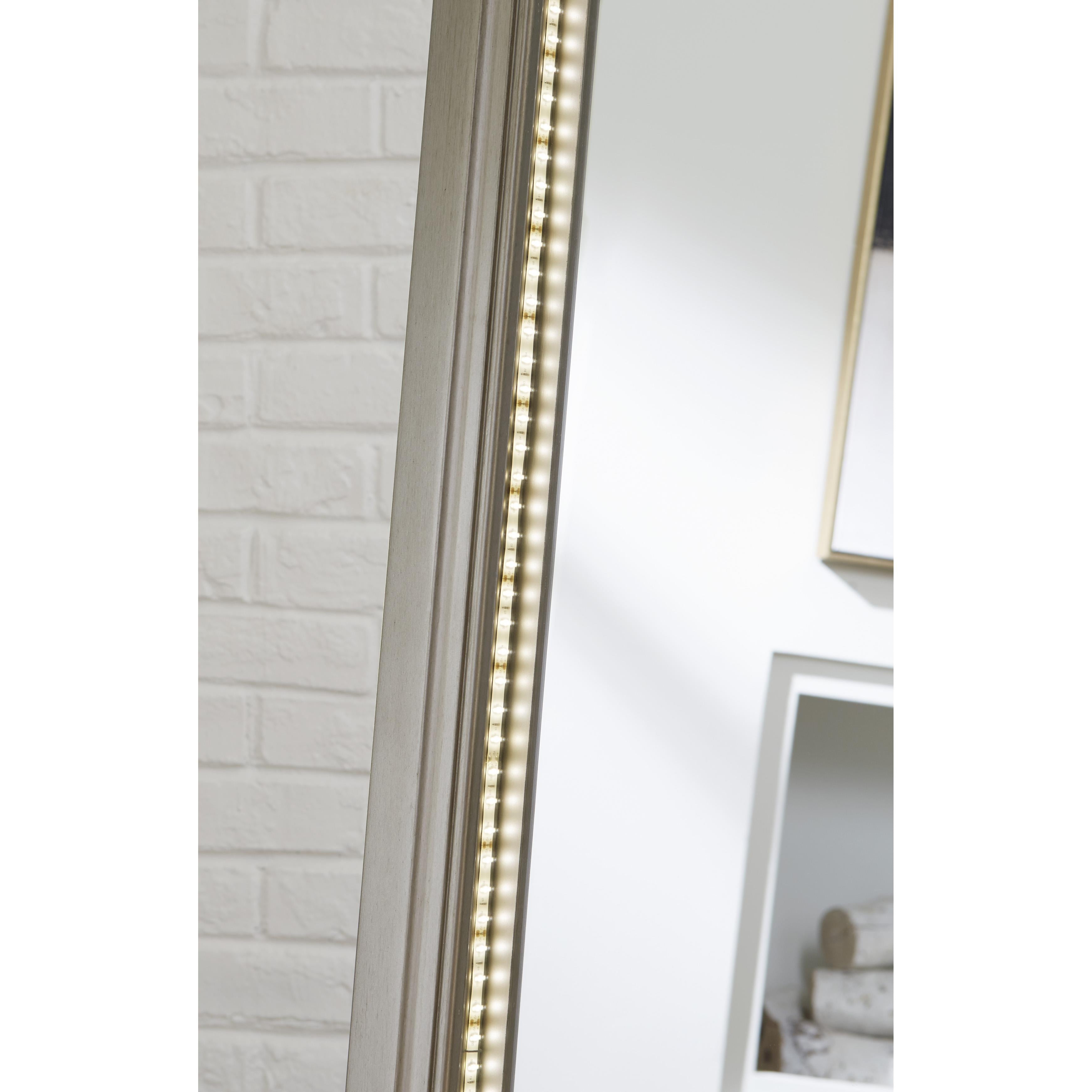  Signature Design by Ashley Evesen A8010379 Floor Standing Mirror with Storage IMAGE 10