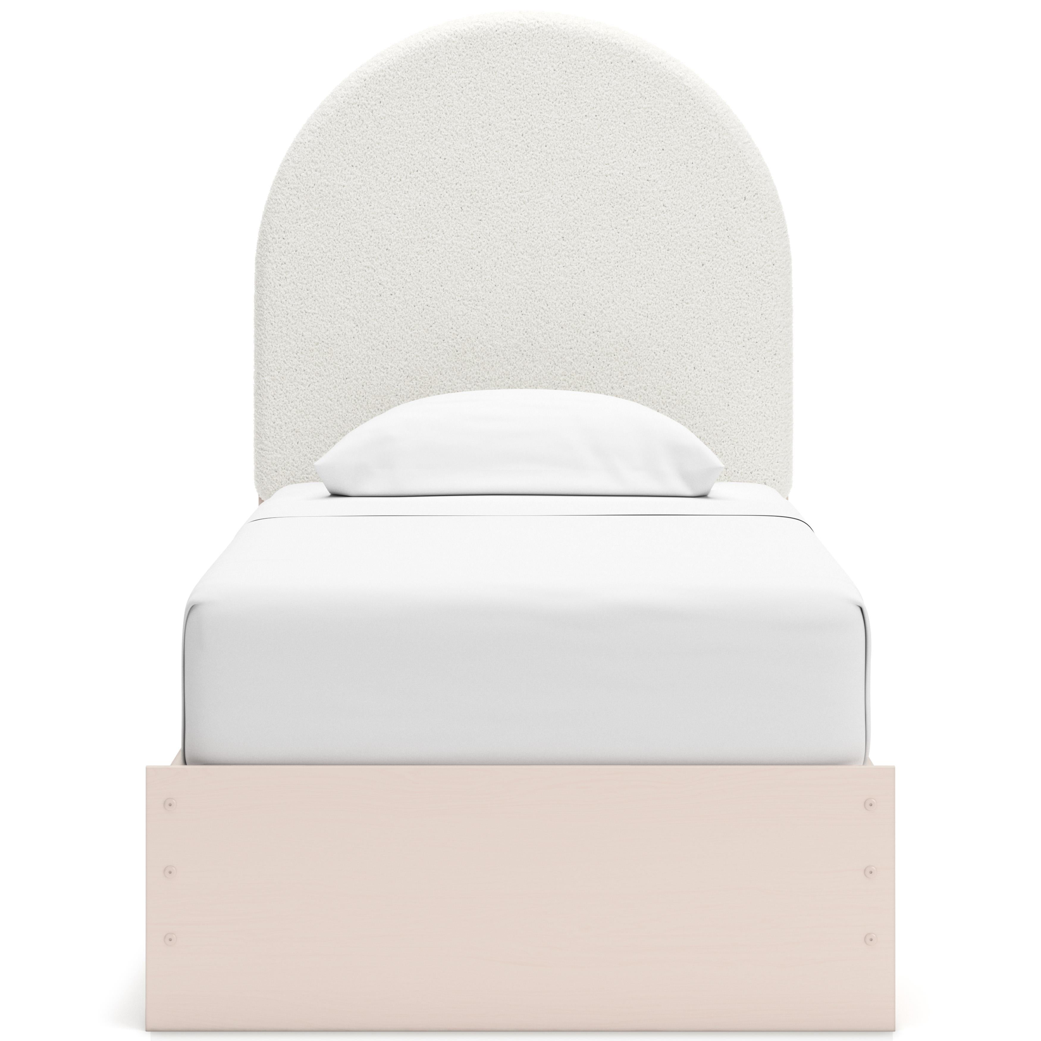  Signature Design by Ashley Wistenpine B1323B12 Twin Upholstered Panel Bed with Storage IMAGE 4