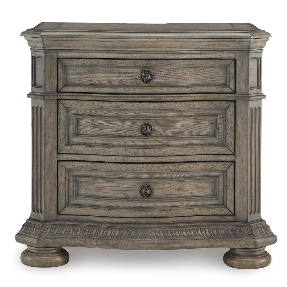  Signature Design by Ashley Ardenfield B944-93 Three Drawer Night Stand IMAGE 3