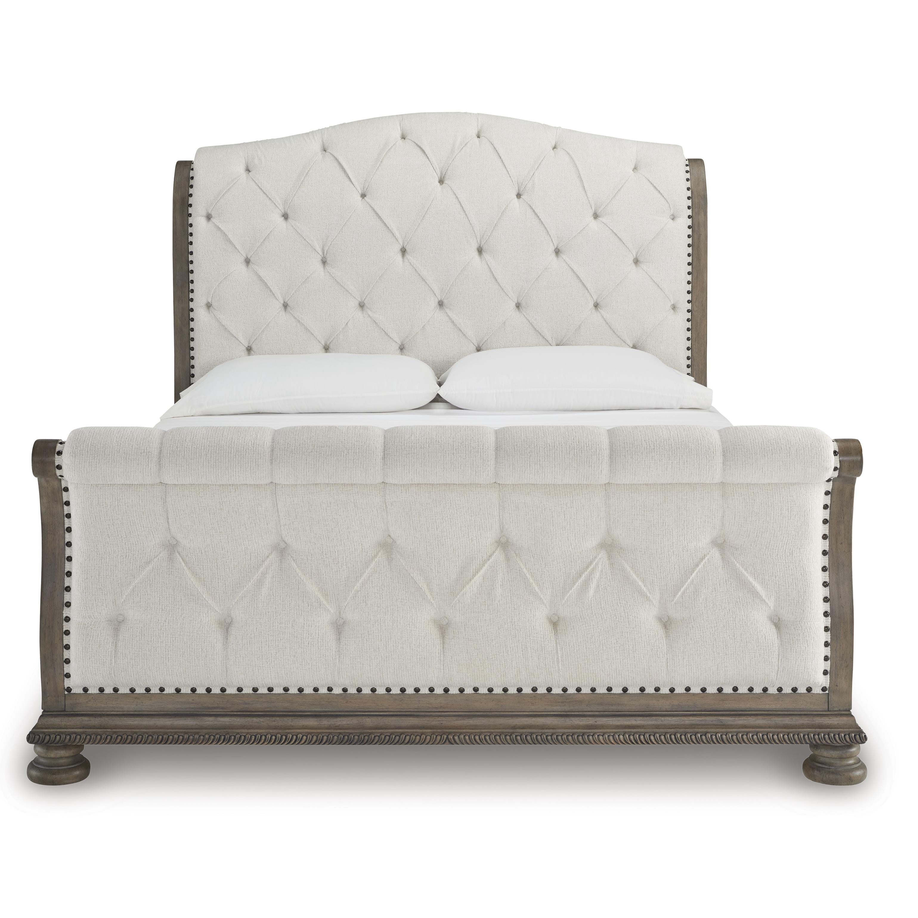  Signature Design by Ashley Ardenfield B944B5 California King Upholstered Sleigh Bed IMAGE 2