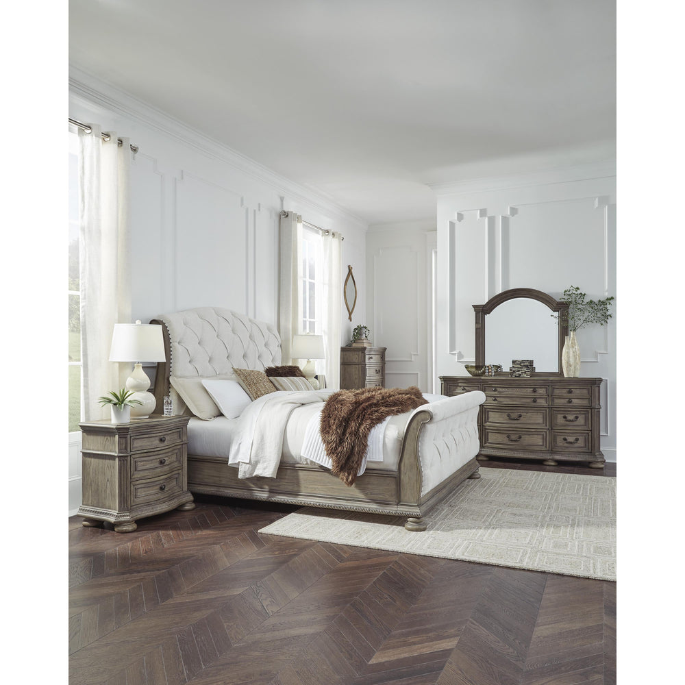  Signature Design by Ashley Ardenfield B944B5 California King Upholstered Sleigh Bed IMAGE 9