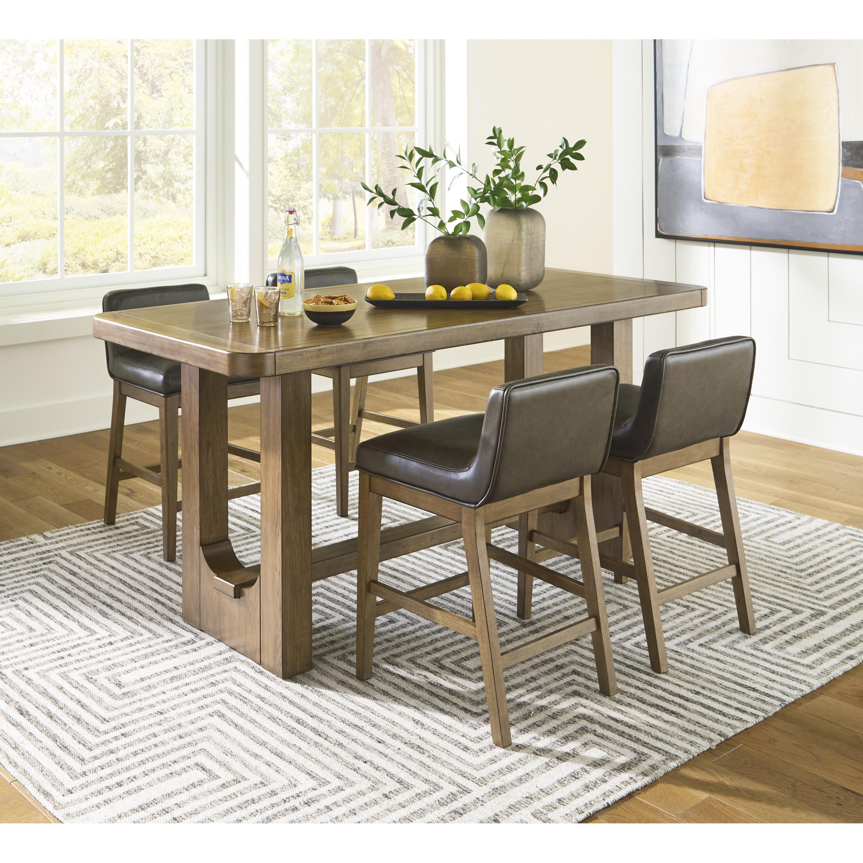  Signature Design by Ashley Cabalynn D974-13 Rectangular Dining Room Counter Table IMAGE 7