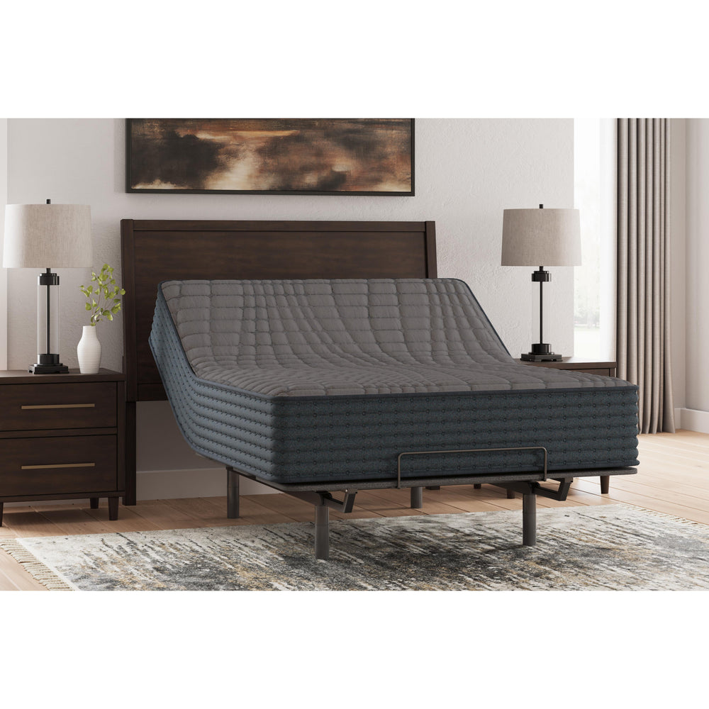  Sierra Sleep Gray 1200 Hybrid M43831 Queen Mattress IMAGE 3