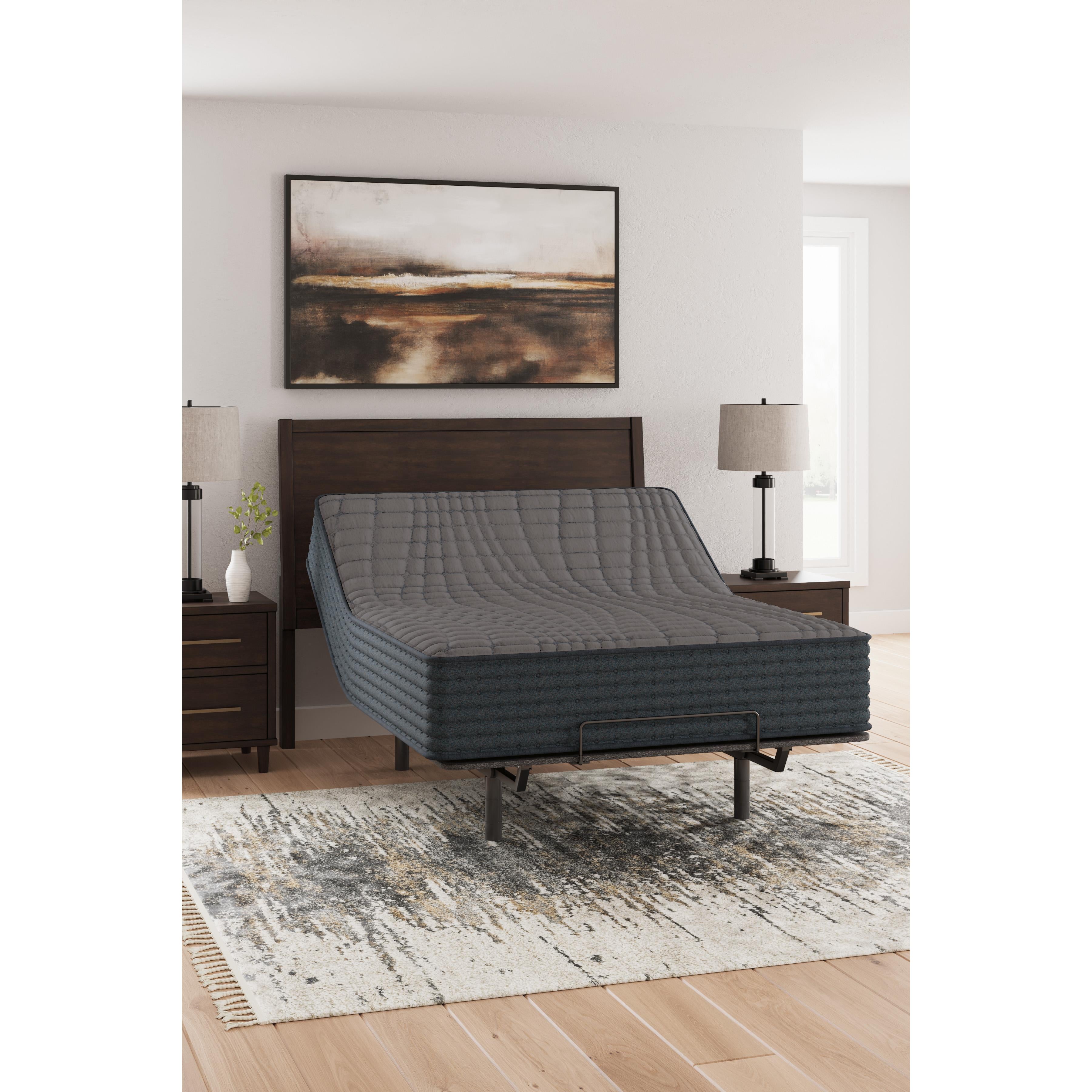  Sierra Sleep Gray 1200 Hybrid M43831 Queen Mattress IMAGE 4