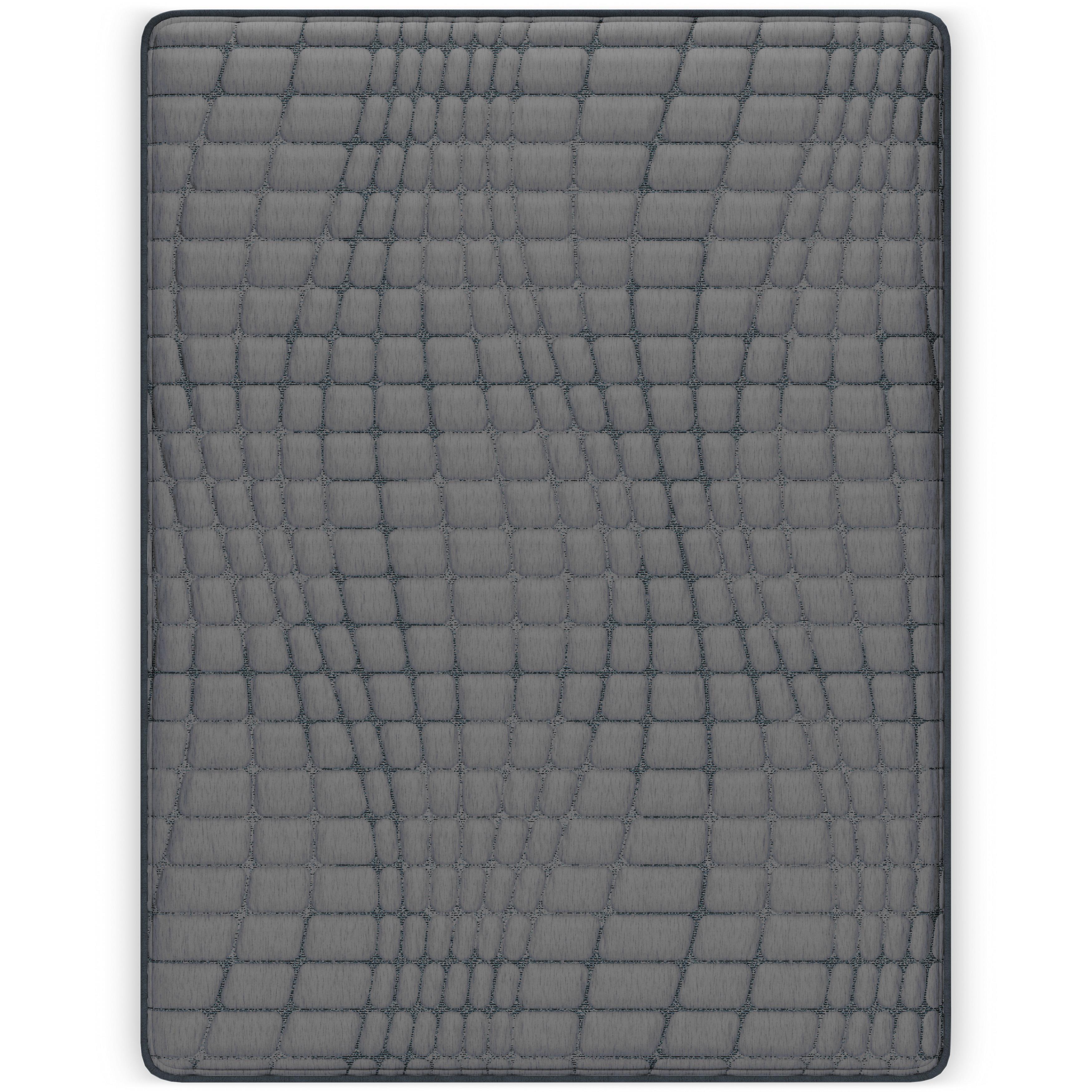  Sierra Sleep Gray 1200 Hybrid M43841 King Mattress IMAGE 2
