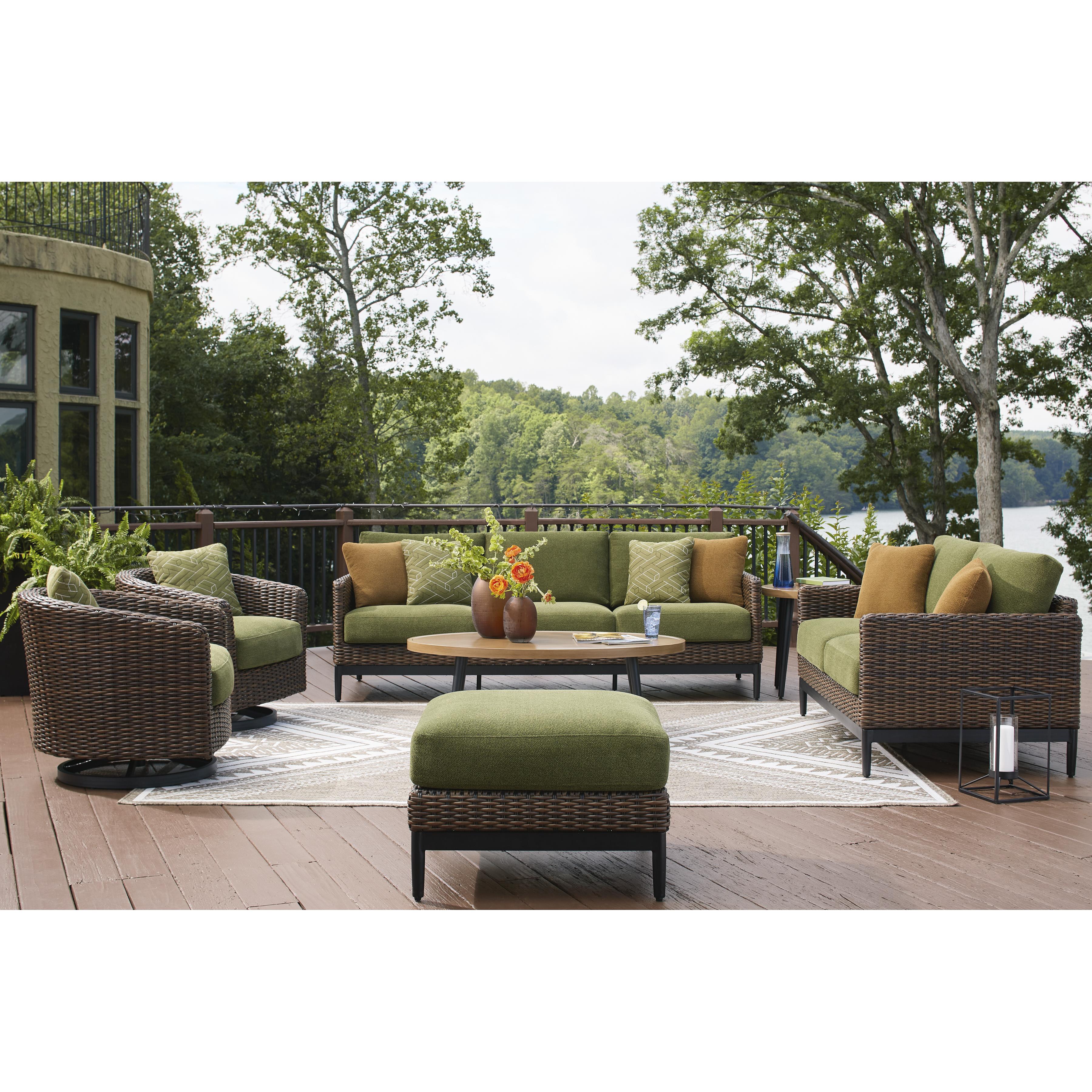  Signature Design by Ashley Horizon Hall P572-838 Sofa with Cushion IMAGE 12