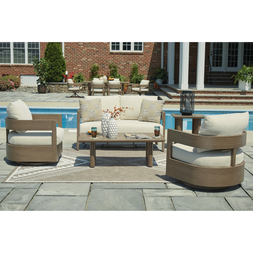  Signature Design by Ashley Serene Bay P671-701 Rectangular Cocktail Table IMAGE 7