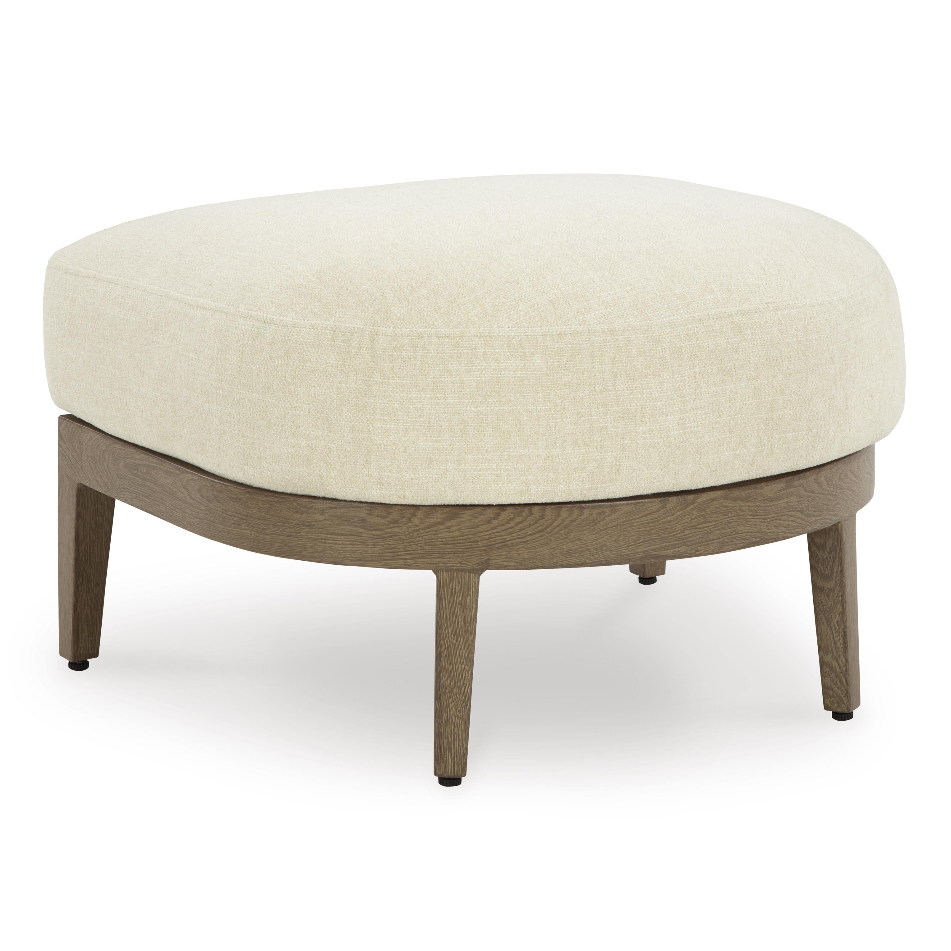  Signature Design by Ashley Serene Bay P671-814 Ottoman with Cushion IMAGE 1