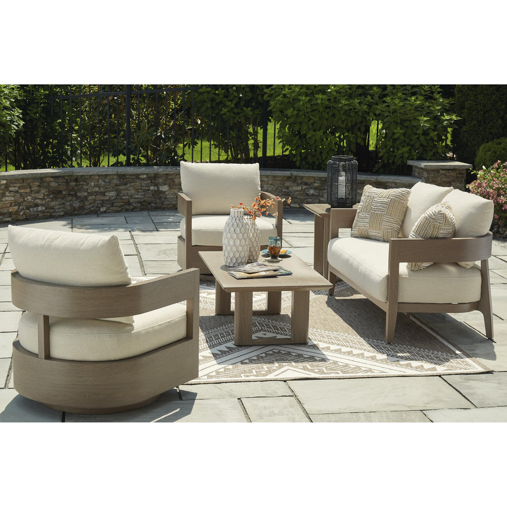  Signature Design by Ashley Serene Bay P671-821 Swivel Glider Chair with Cushion IMAGE 9