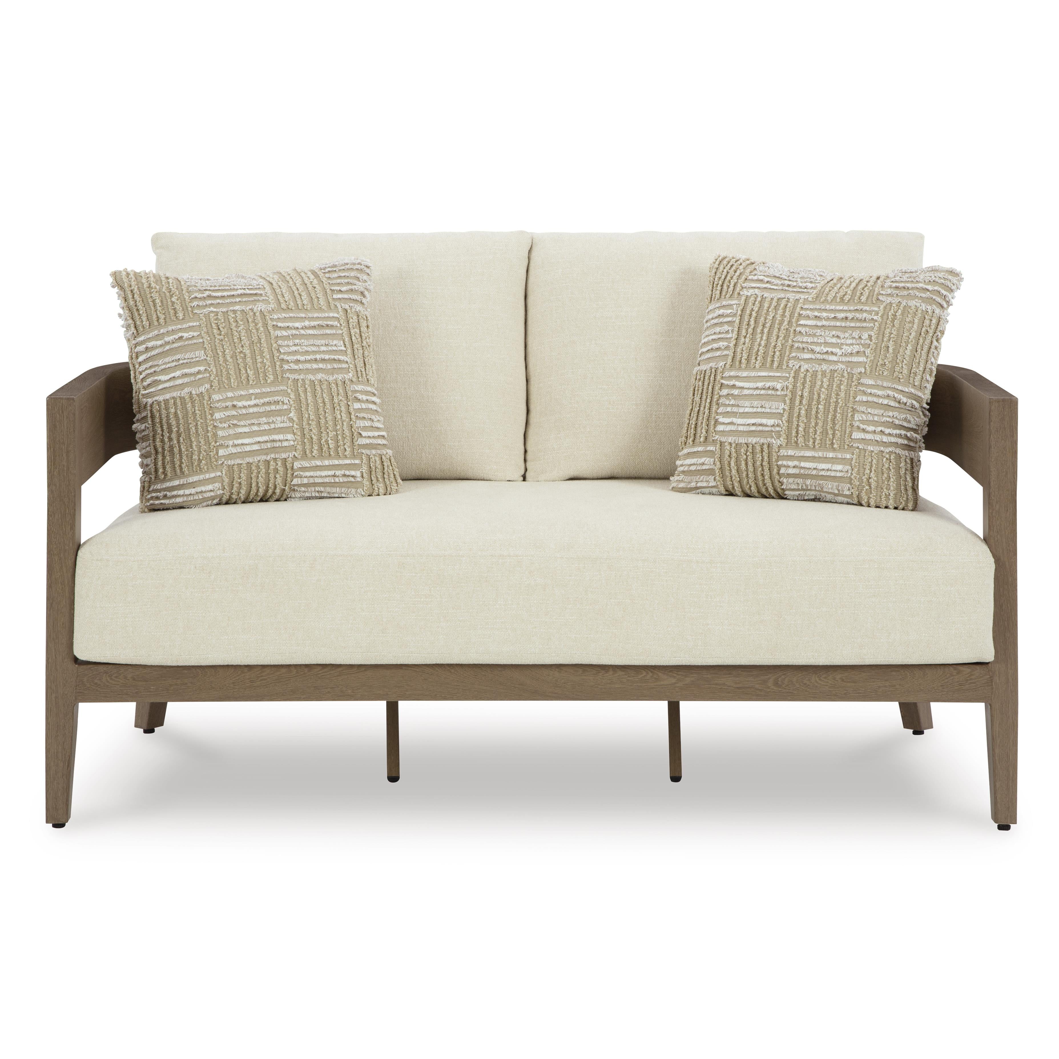  Signature Design by Ashley Serene Bay P671-835 Loveseat with Cushion IMAGE 2