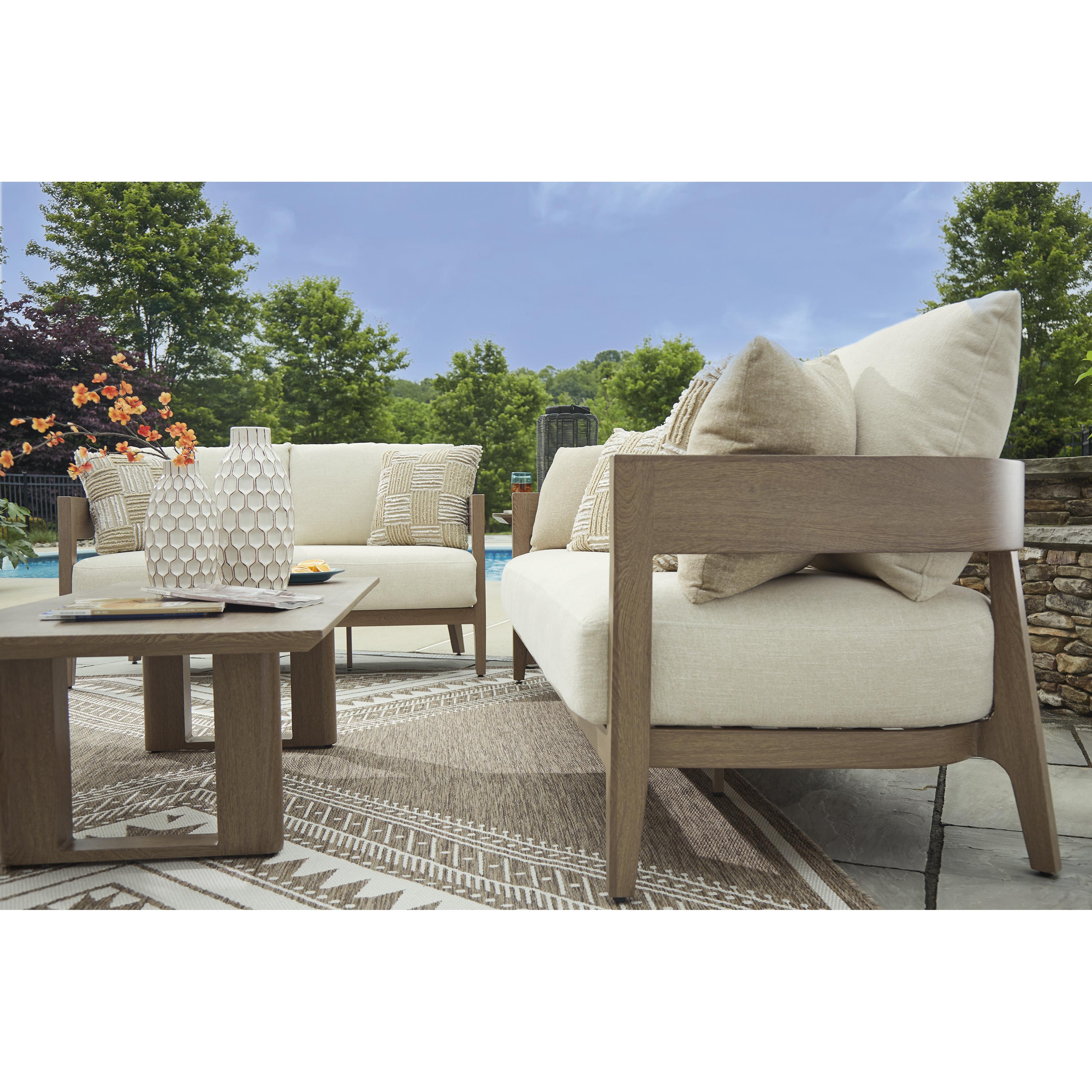  Signature Design by Ashley Serene Bay P671-838 Sofa with Cushion IMAGE 15