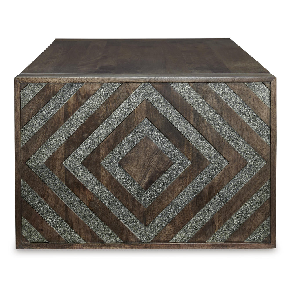  Signature Design by Ashley Dreggan T567-1 Rectangular Cocktail Table IMAGE 3