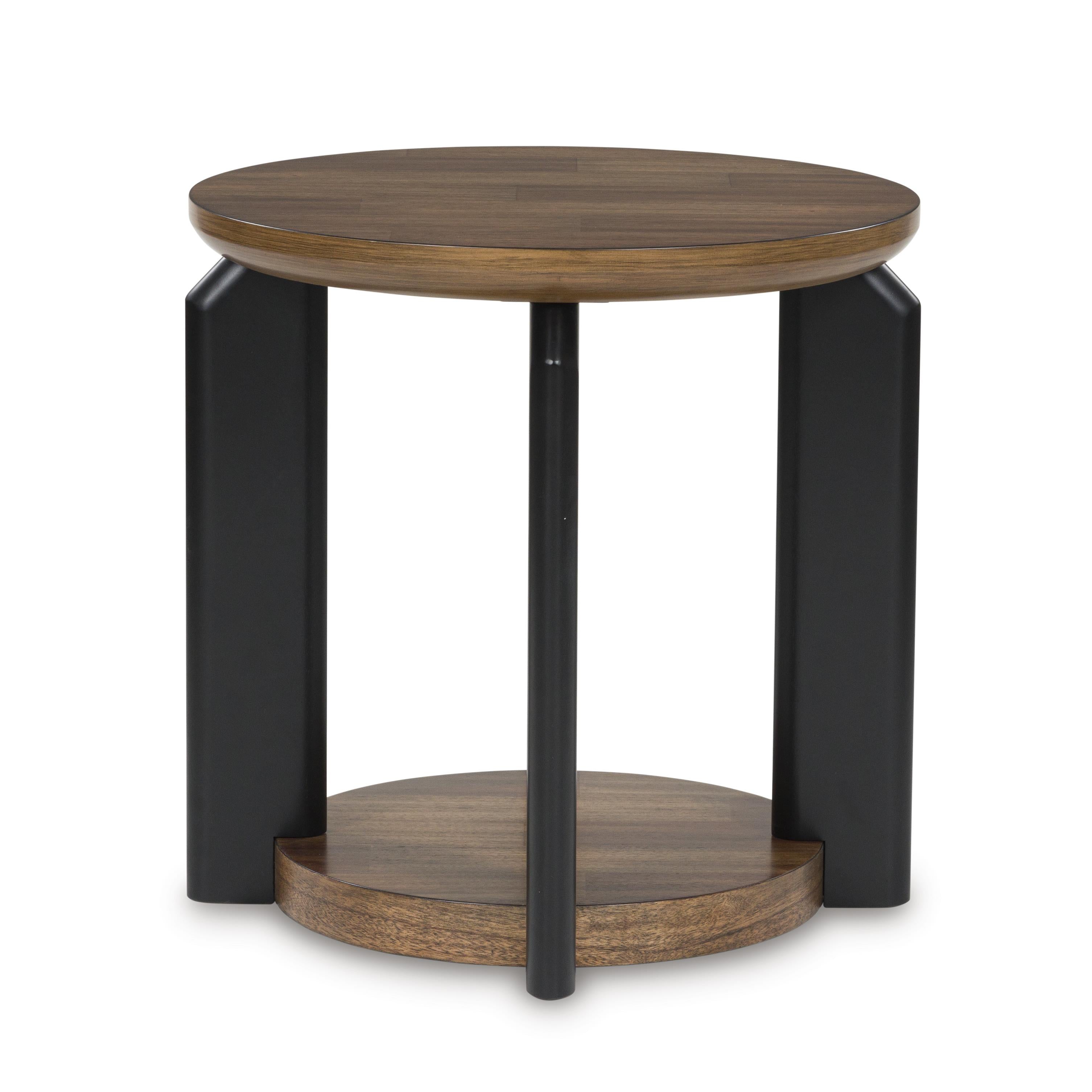  Signature Design by Ashley Kraeburn T624-6 Round End Table IMAGE 2