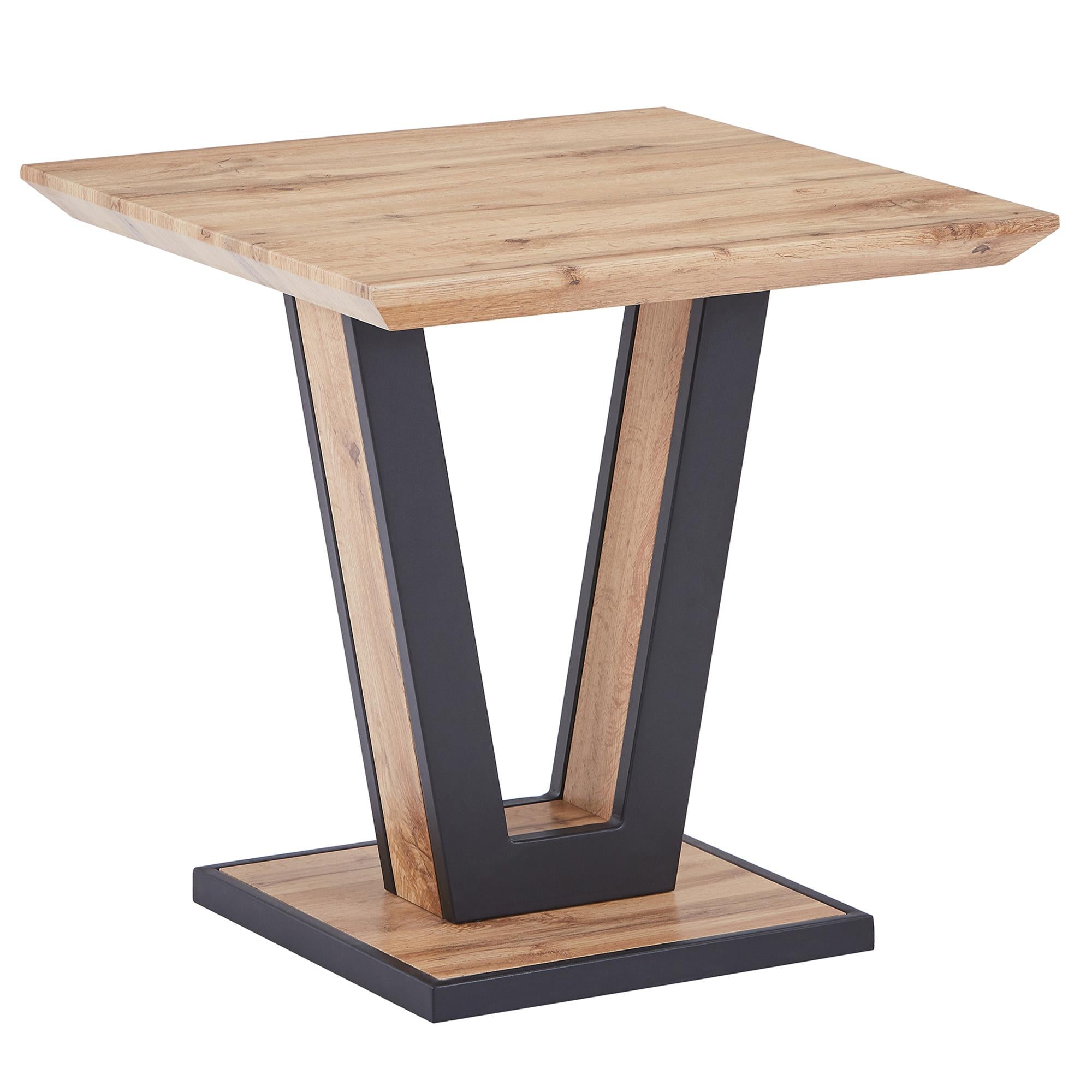  !nspire Forna 501-161NAT Accent Table - Natural and Black IMAGE 1
