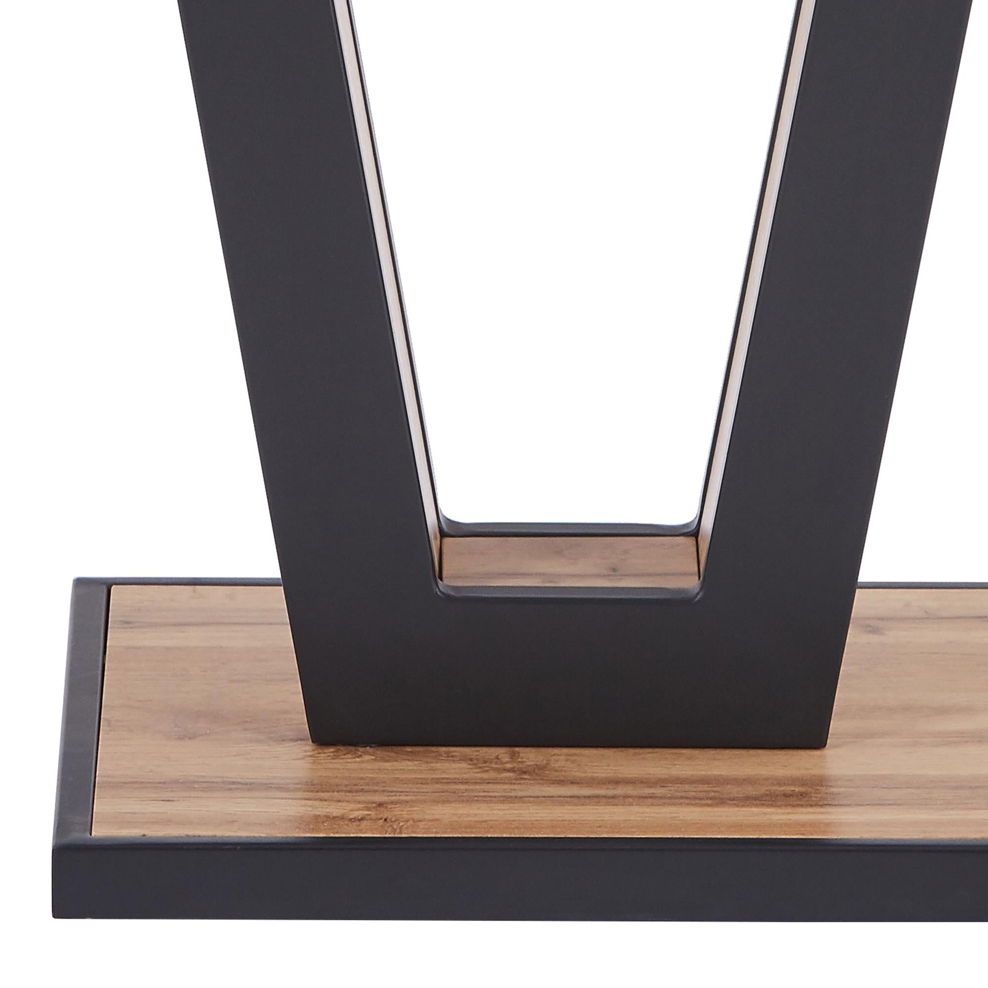 !nspire Forna 501-161NAT Accent Table - Natural and Black IMAGE 3