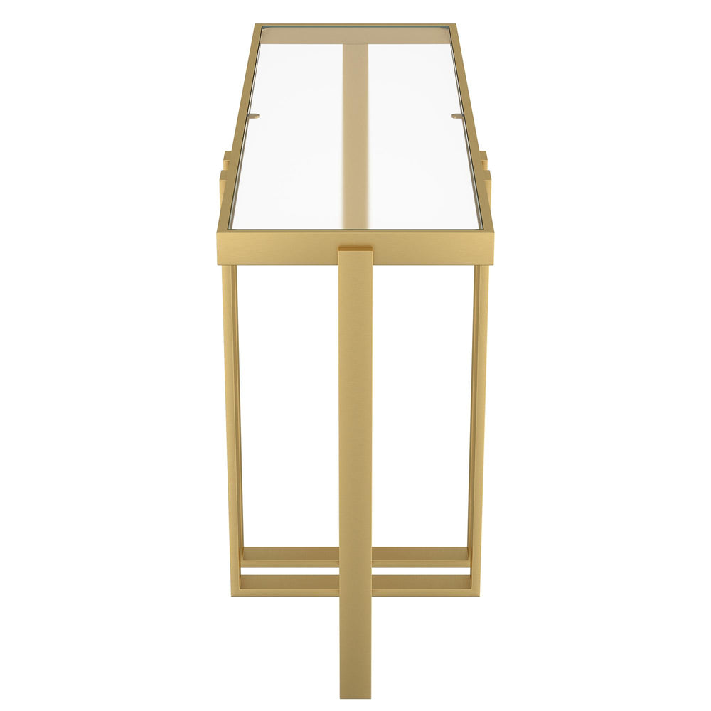  !nspire Paxton 502-167GL Console Table - Brushed Gold IMAGE 4
