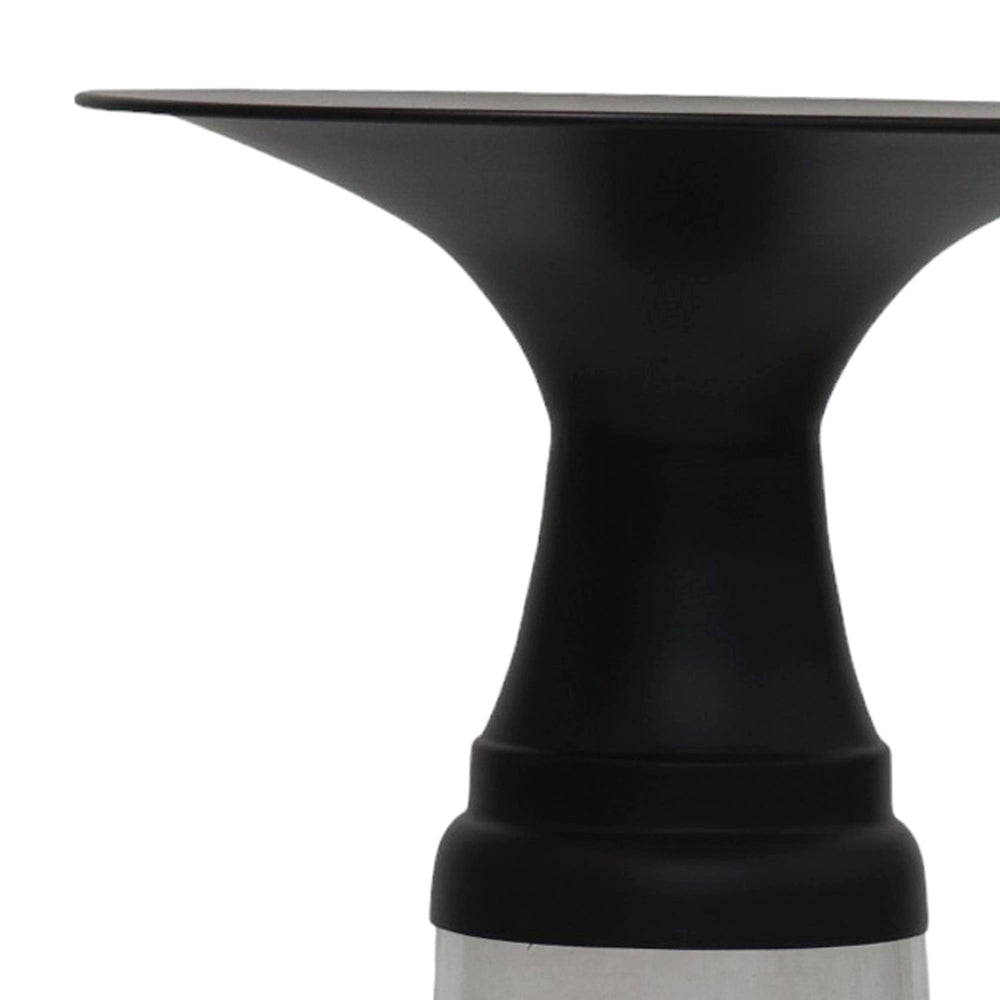  !nspire Indigo 501-308CL Accent Table - Clear and Black IMAGE 4