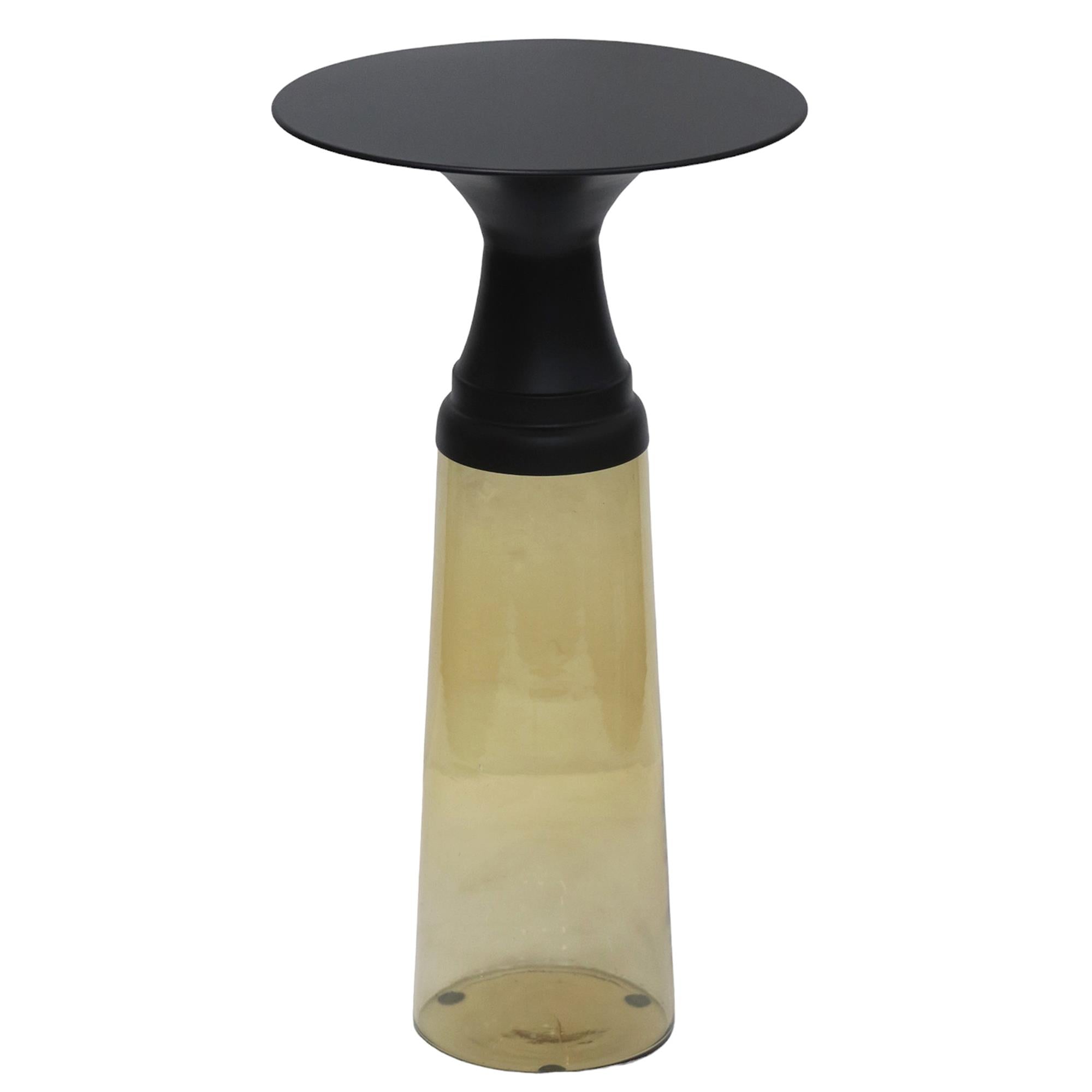  !nspire Indigo 501-308BN Accent Table - Brown and Black IMAGE 1