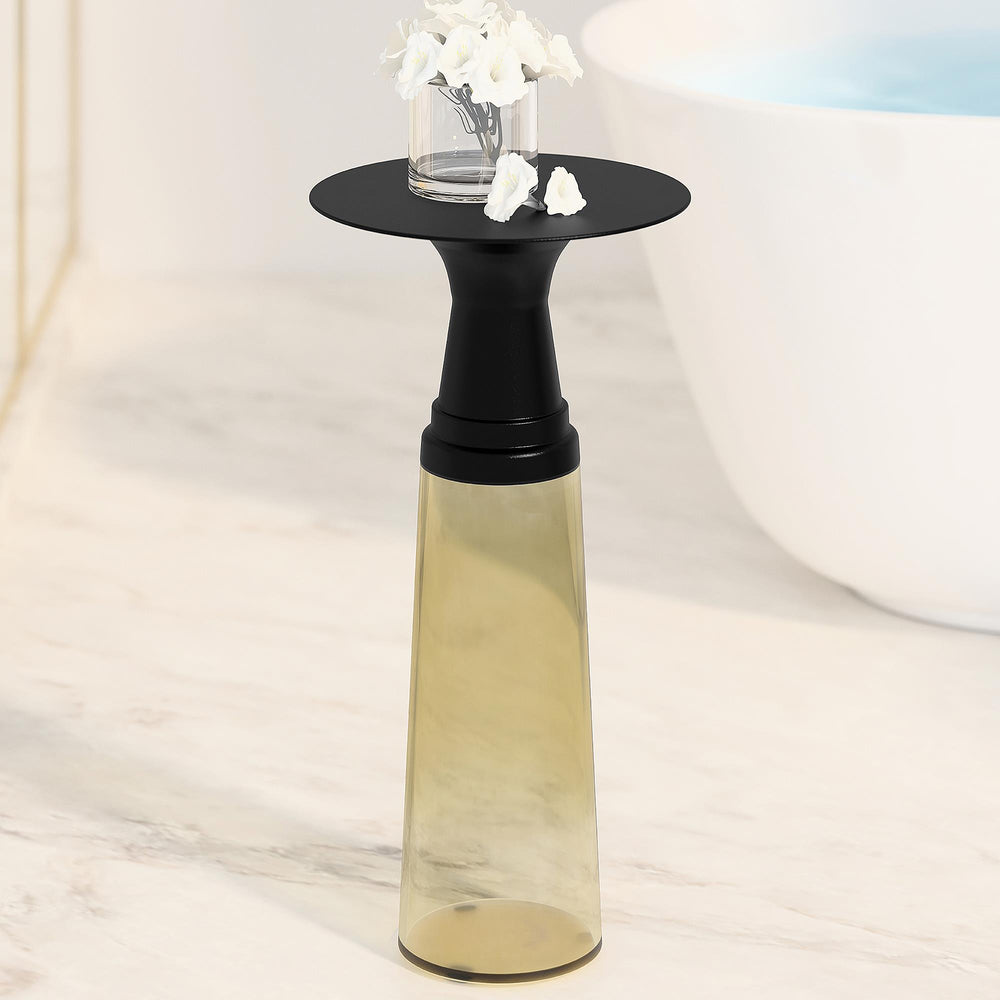  !nspire Indigo 501-308BN Accent Table - Brown and Black IMAGE 2