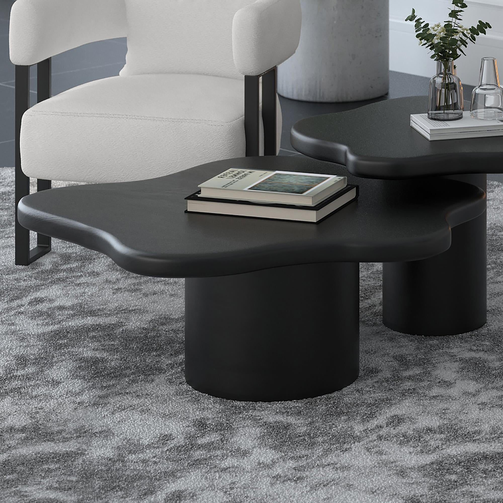  !nspire Mayal 301-149SM_BLK Small Coffee Table - Black IMAGE 2