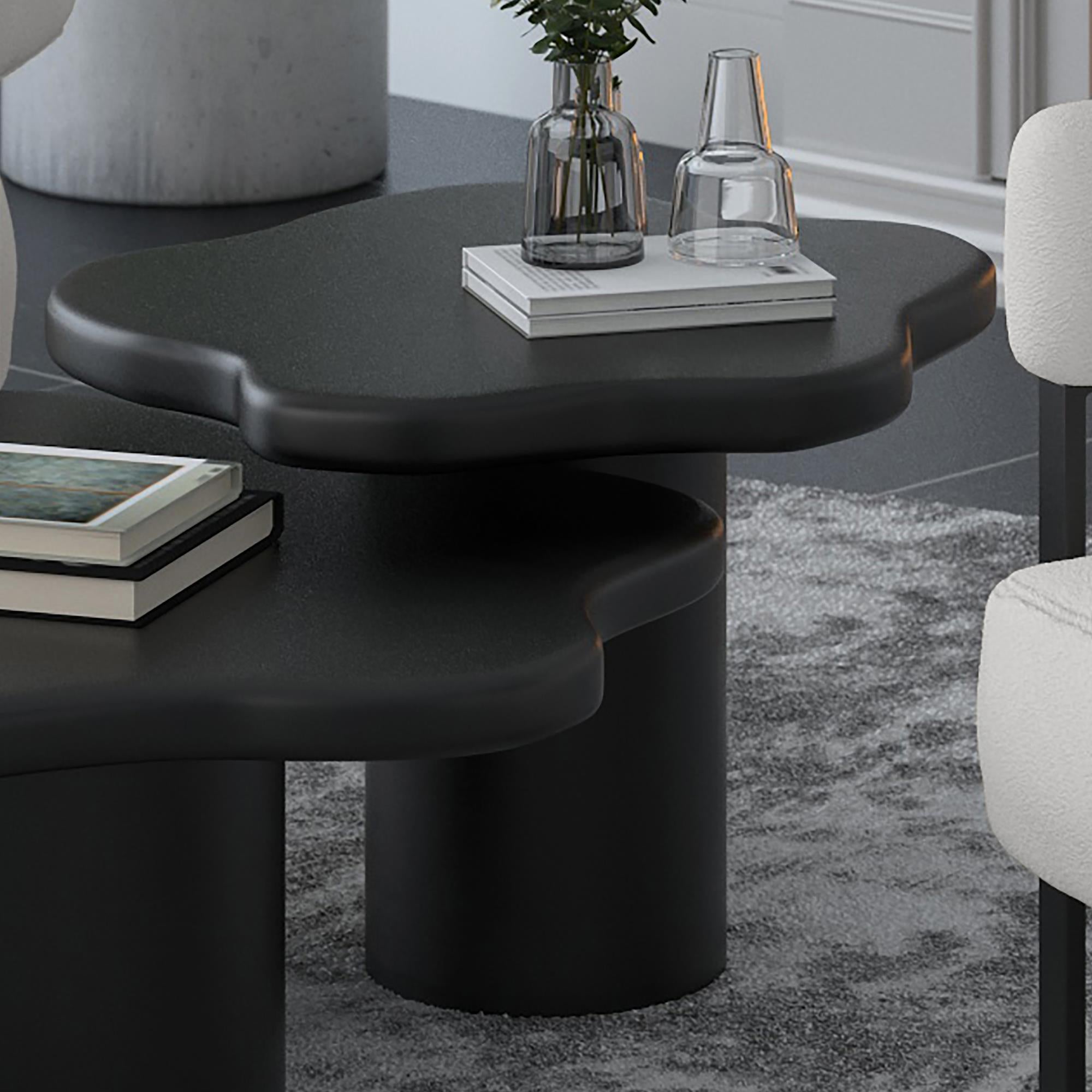  !nspire Mayal 301-149LG_BLK Large Coffee Table - Black IMAGE 2