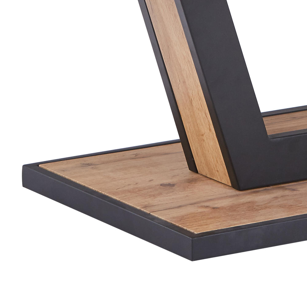  !nspire Forna 301-161NAT Rectangular Coffee Table - Natural and Black IMAGE 7
