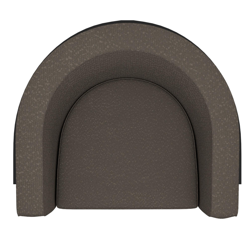  !nspire Zhuri 403-120CH Accent Chair - Charcoal Boucle and Black IMAGE 6