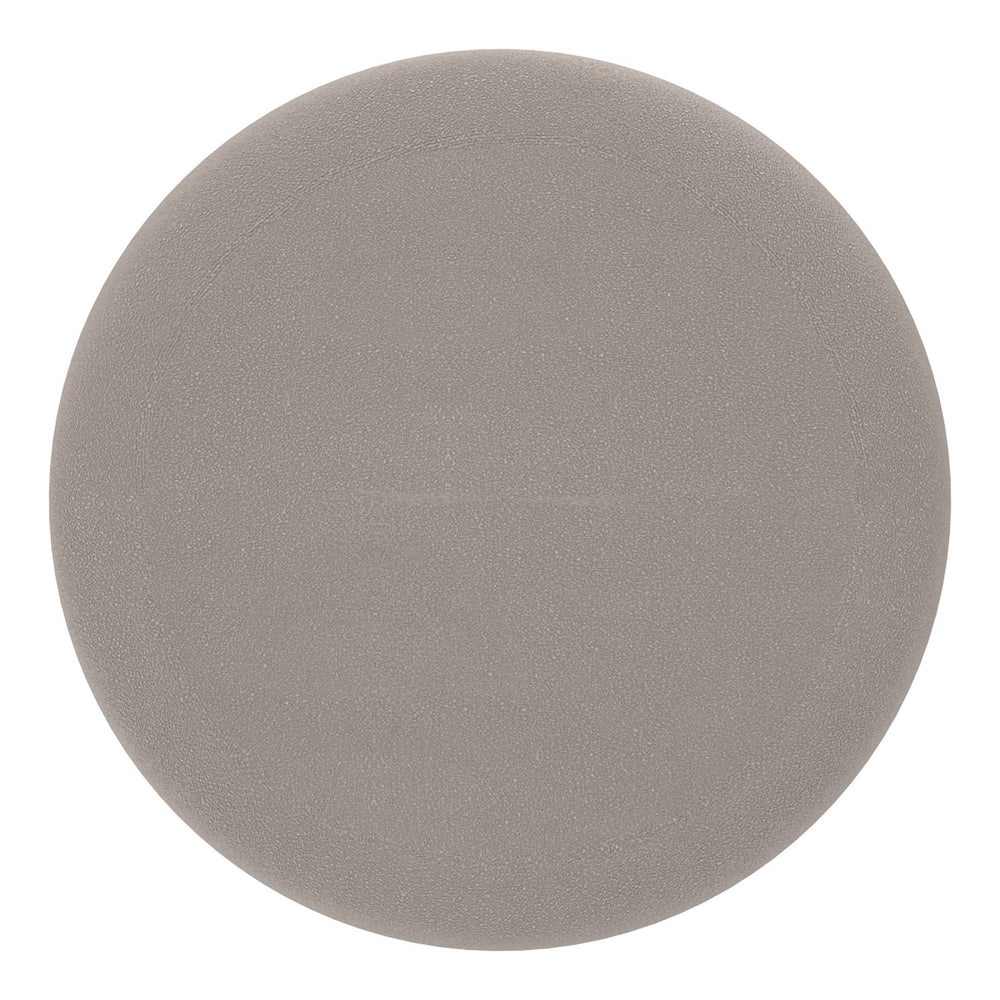  Worldwide Home Furnishings Alya 402-131GY Round Storage Ottoman - Warm Grey and Natural IMAGE 6
