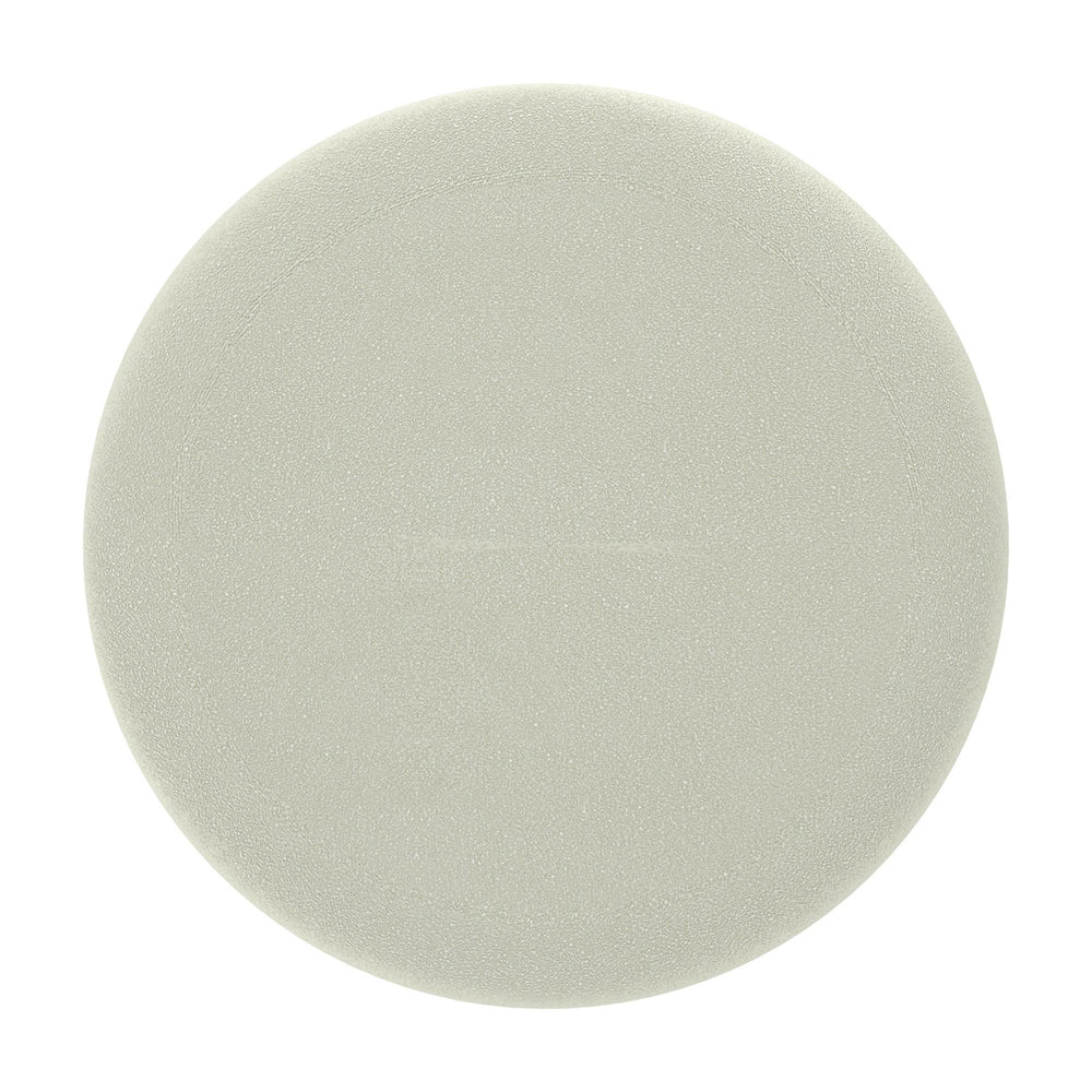  Worldwide Home Furnishings Alya 402-131WT Round Storage Ottoman - White and Natural IMAGE 6